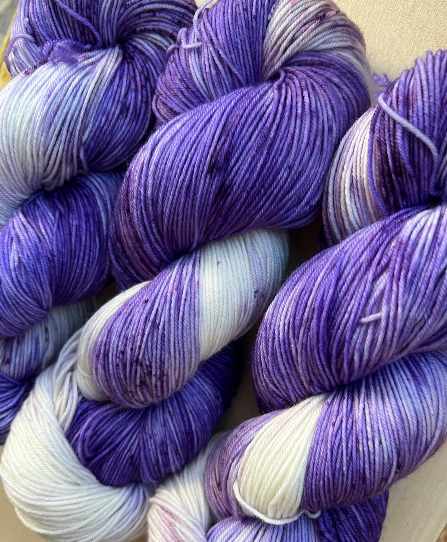Wisteria Hand Dyed Yarn