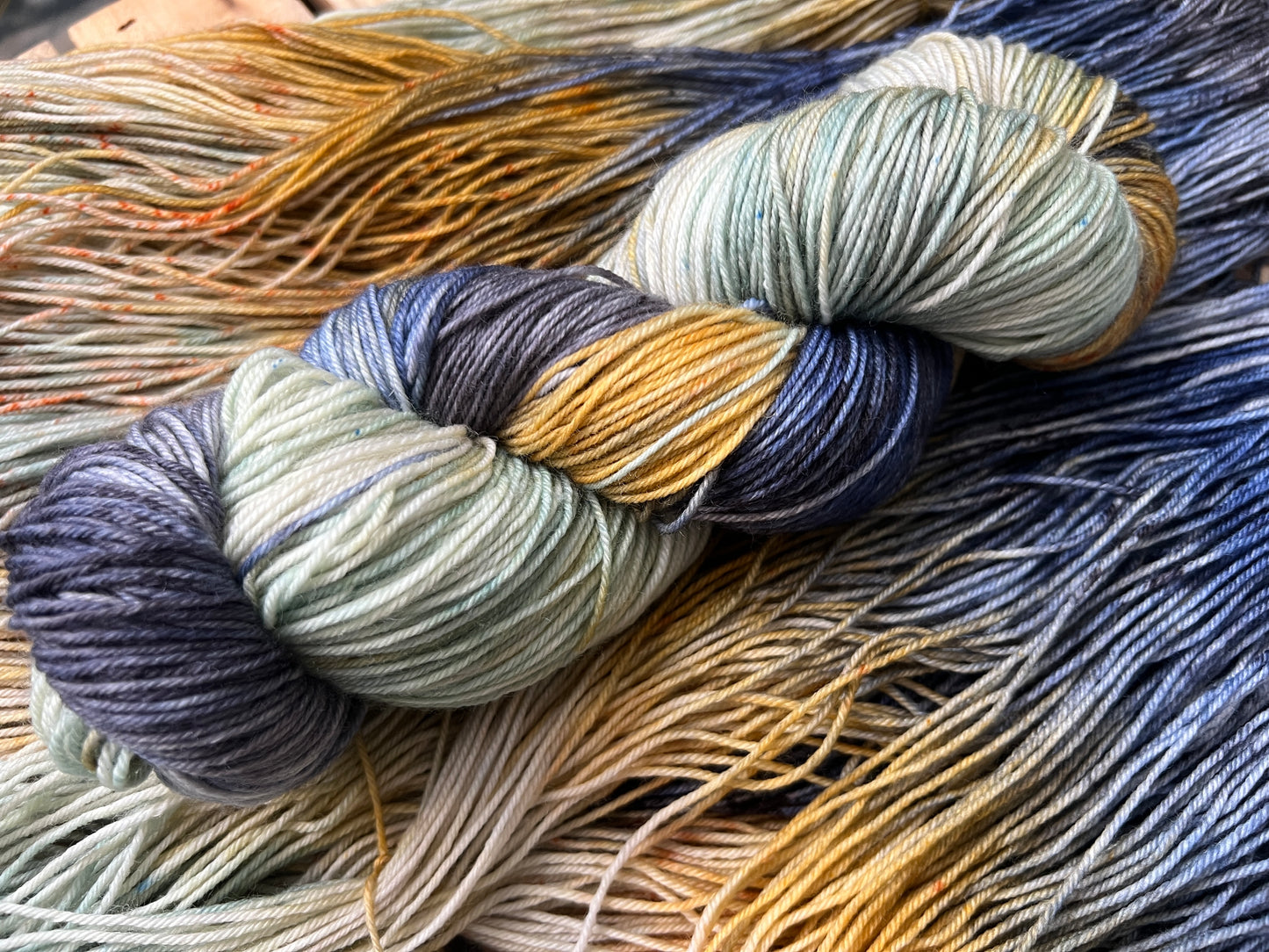 Misty Morning Hand Dyed Yarn
