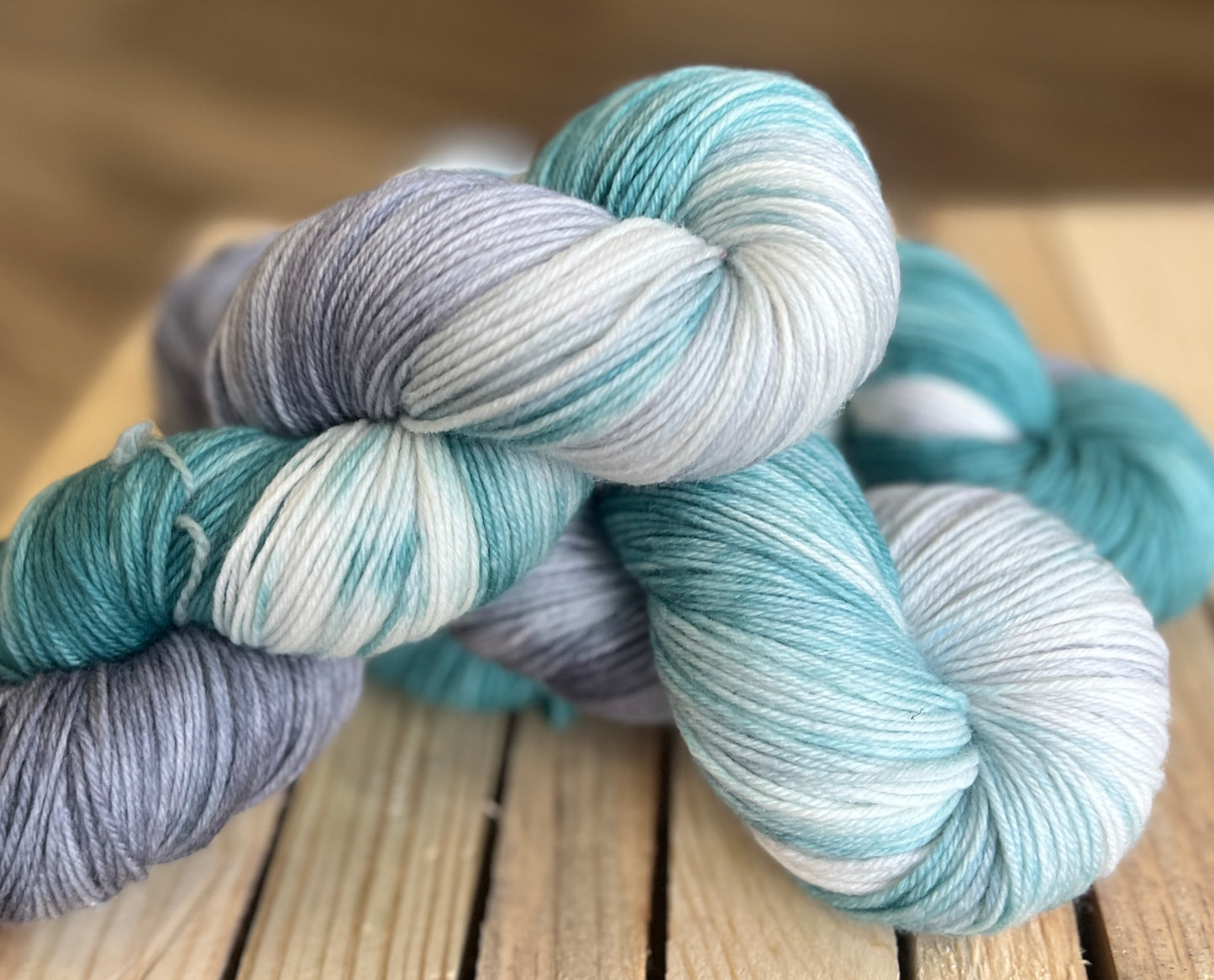 A Walk in the Woods Hand Dyed Yarn