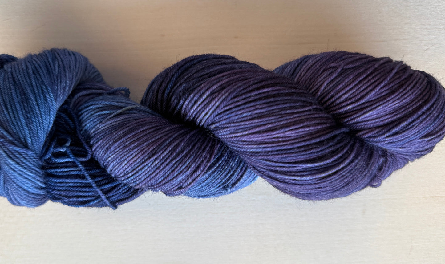 Twilight Hand Dyed Yarn