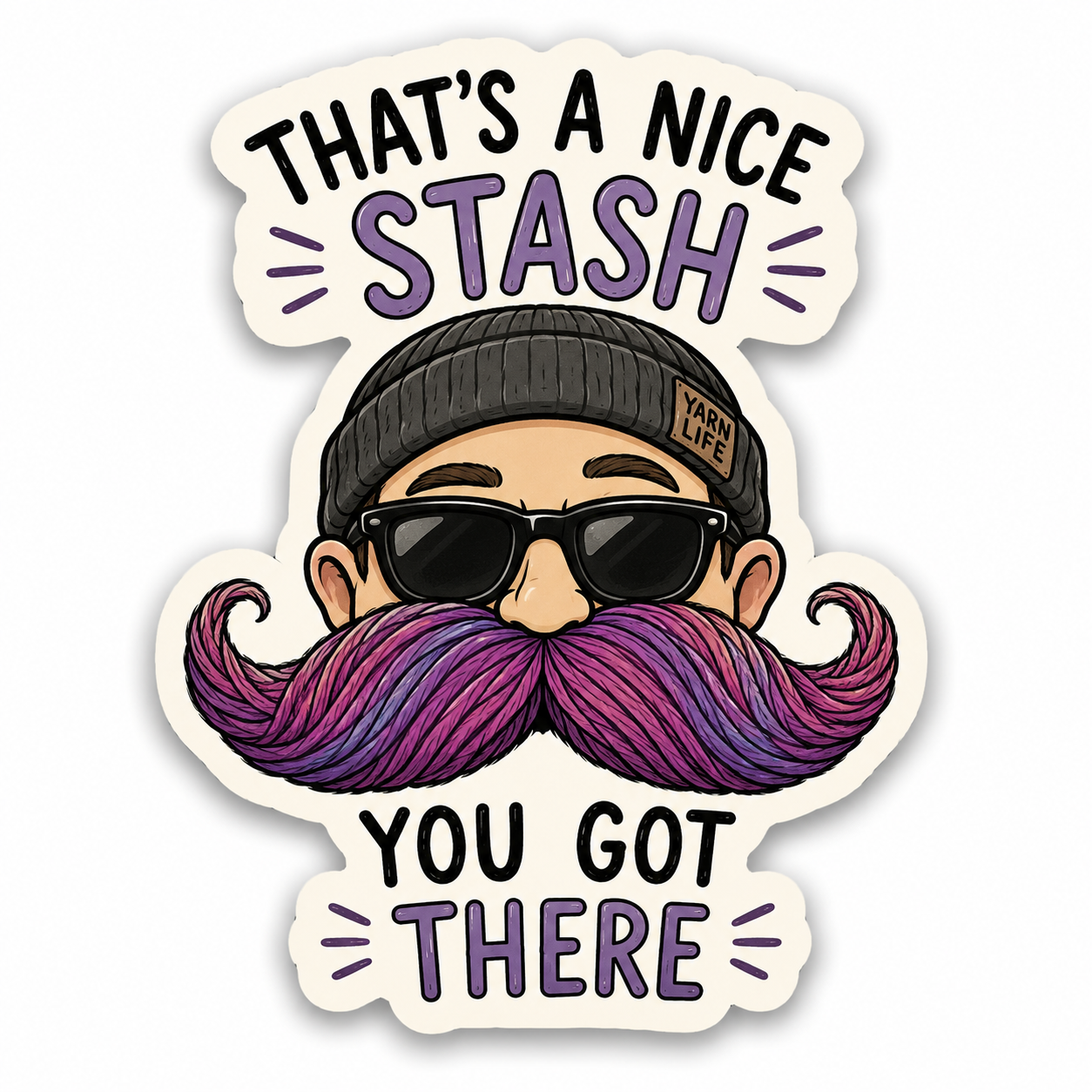 Nice Stash Vinyl Sticker