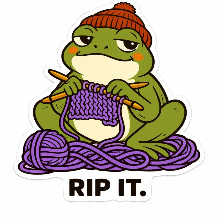 Rip It Vinyl Sticker