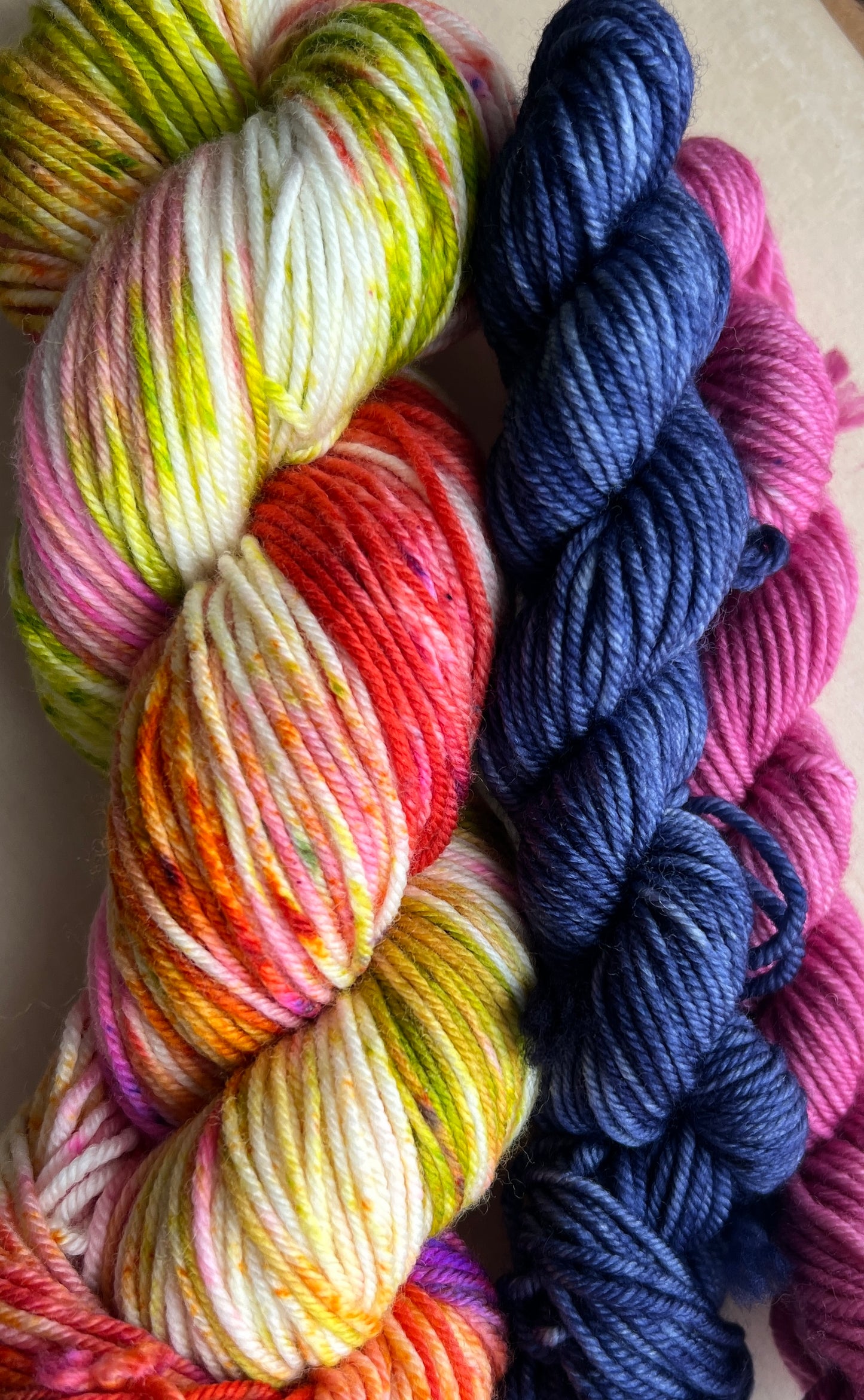 WTF Hand Dyed Yarn Sock Set