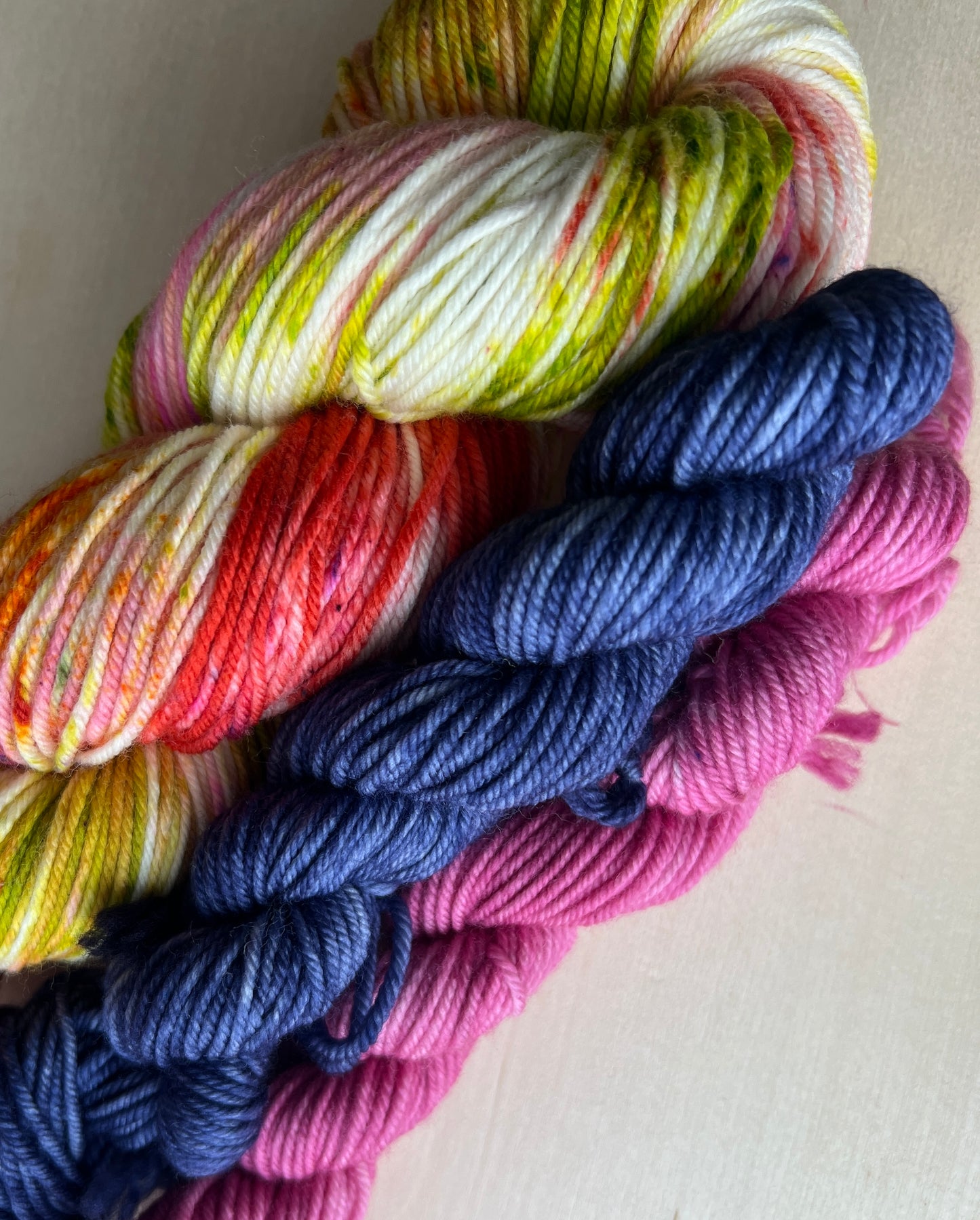 WTF Hand Dyed Yarn Sock Set