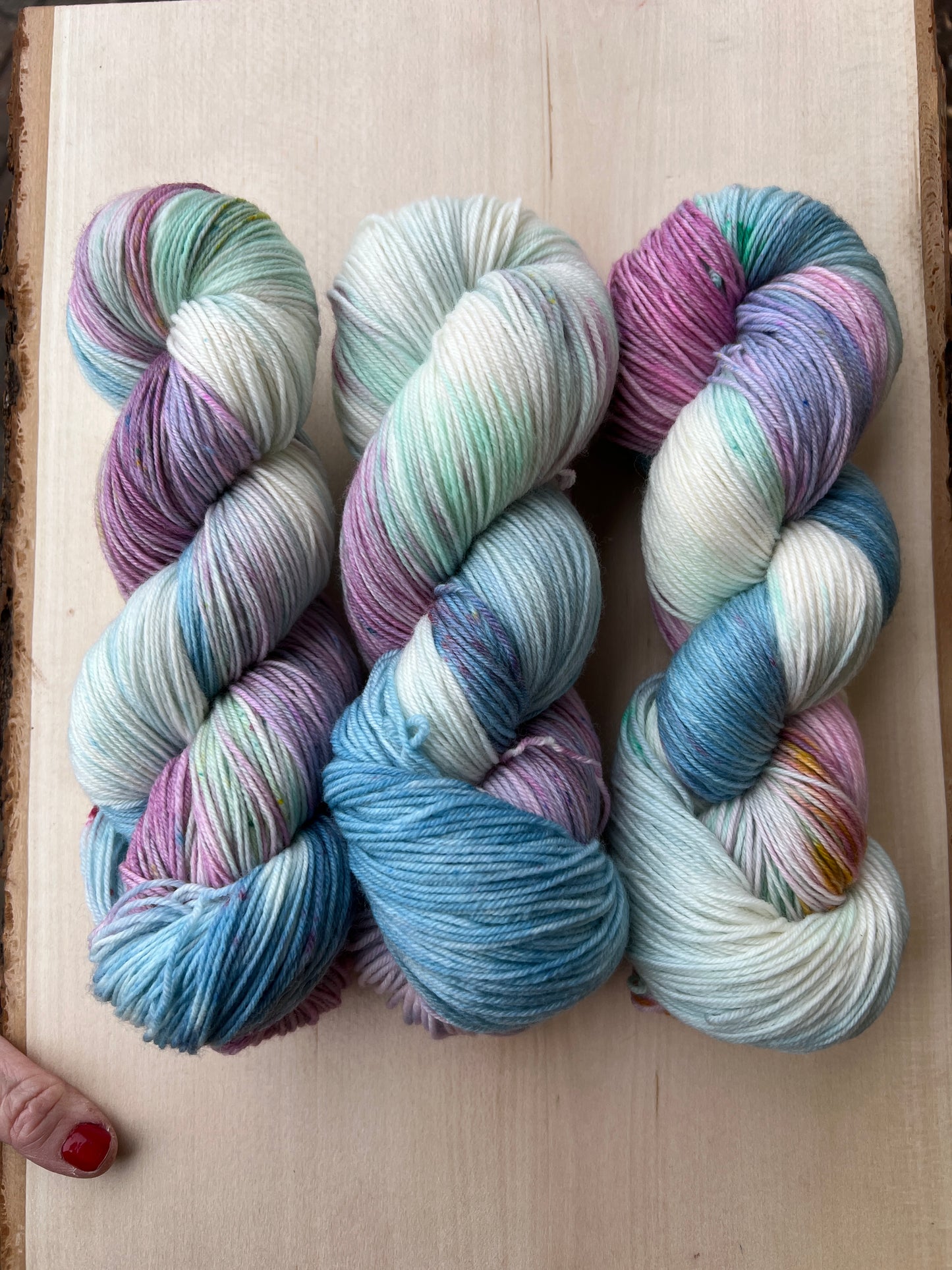 Unicorn Poop Hand Dyed Yarn