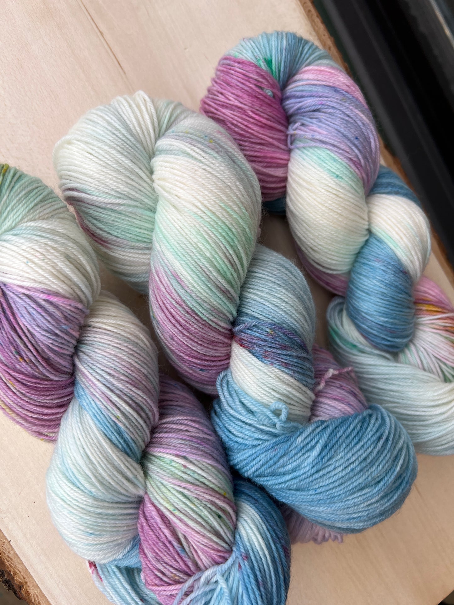 Unicorn Poop Hand Dyed Yarn
