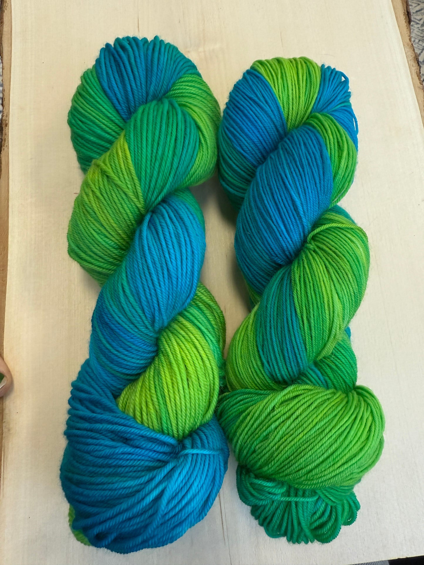 It’s Electric! Hand Dyed Yarn