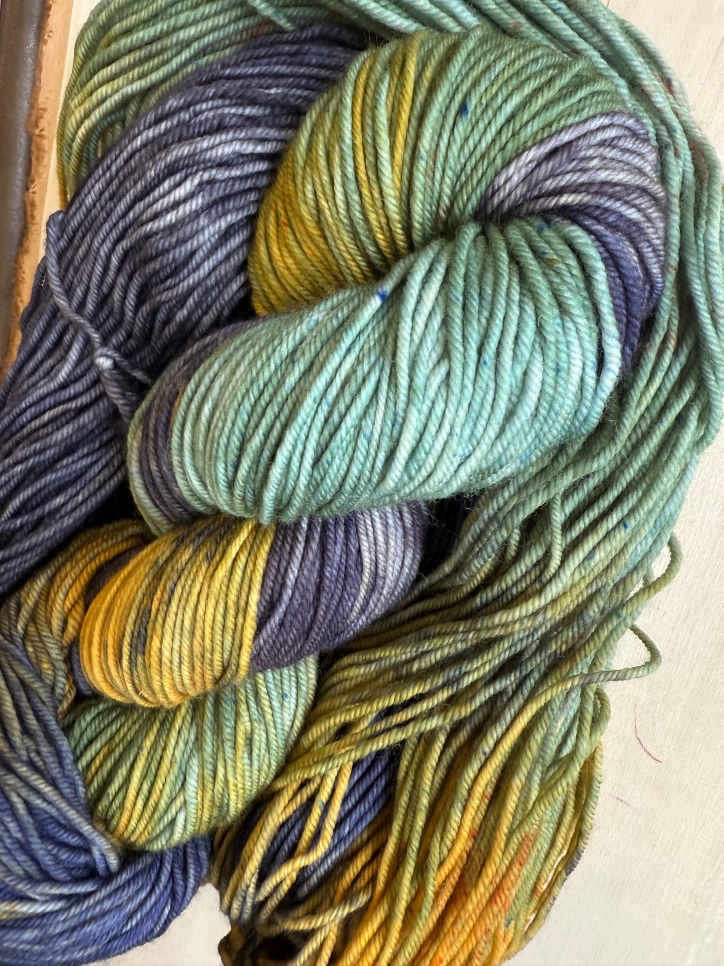 Misty Morning Hand Dyed Yarn
