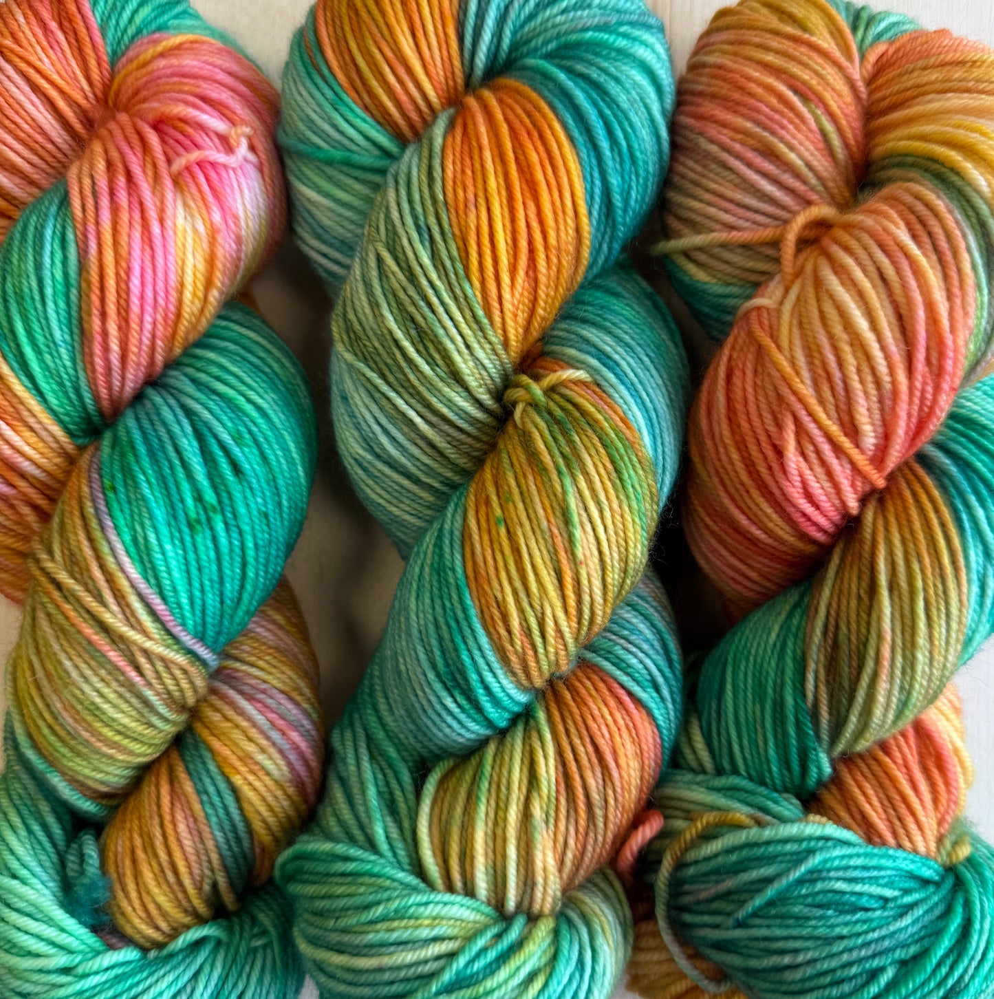 Wildflowers Hand Dyed Yarn