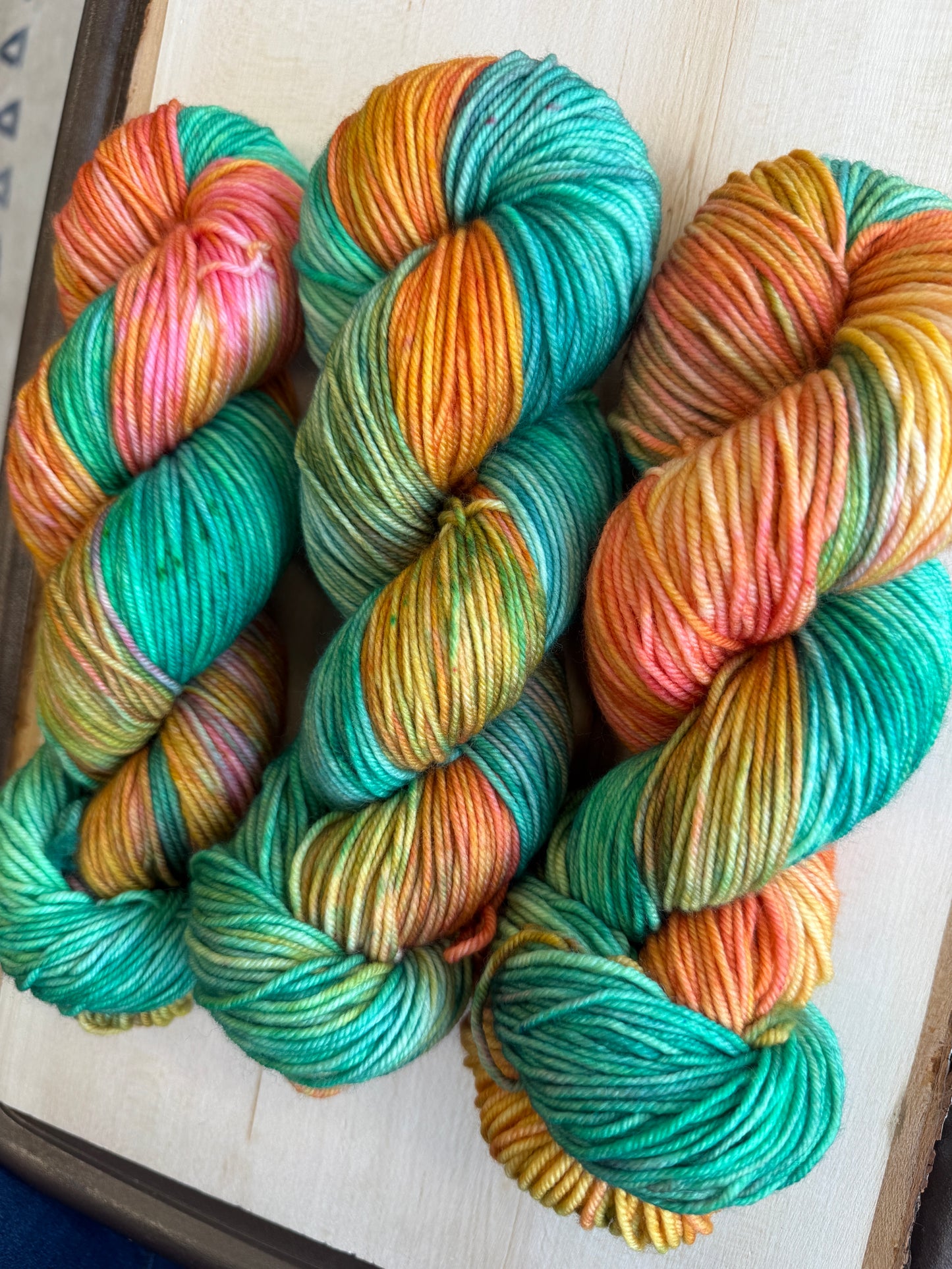 Wildflowers Hand Dyed Yarn