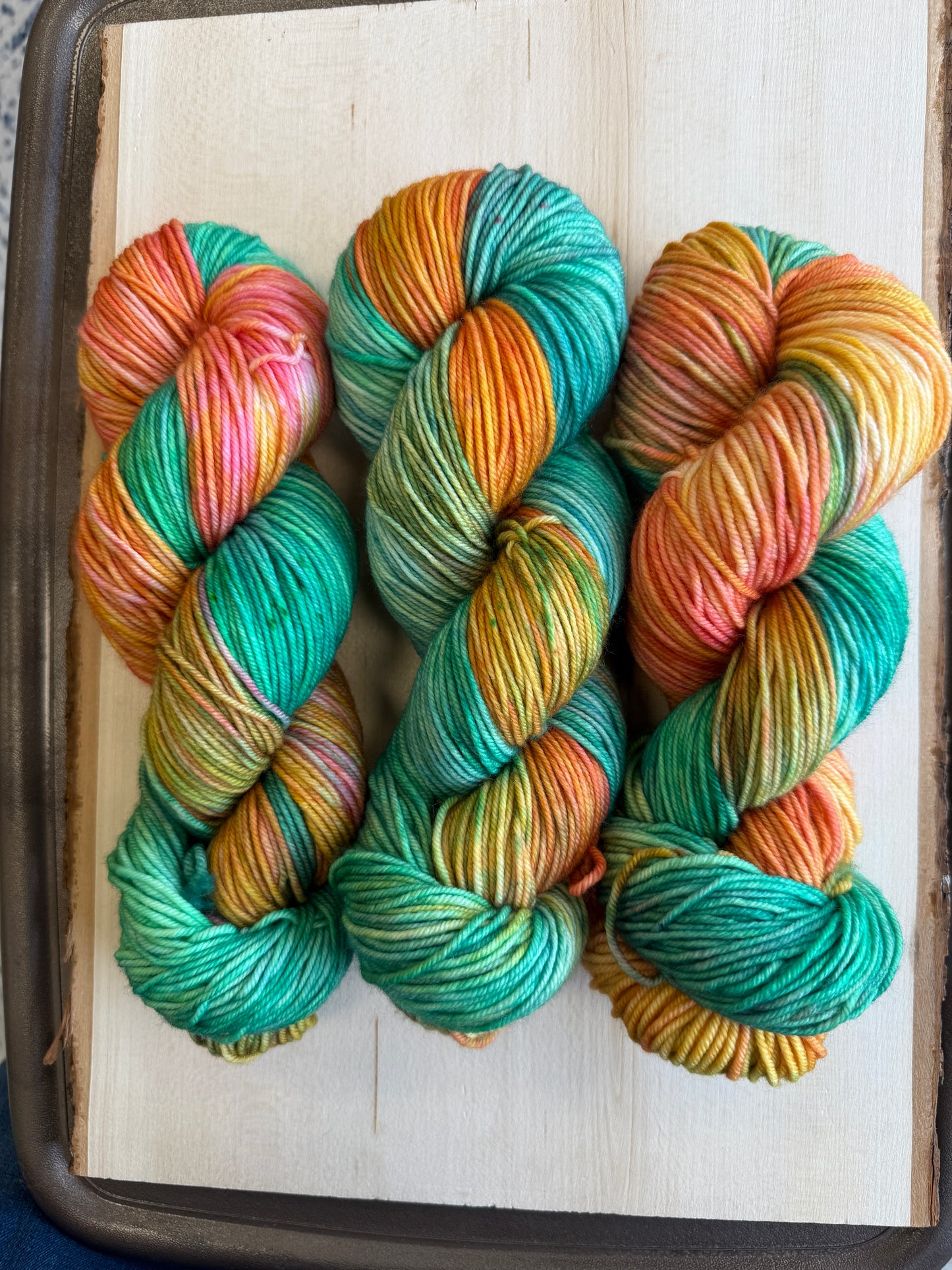 Wildflowers Hand Dyed Yarn