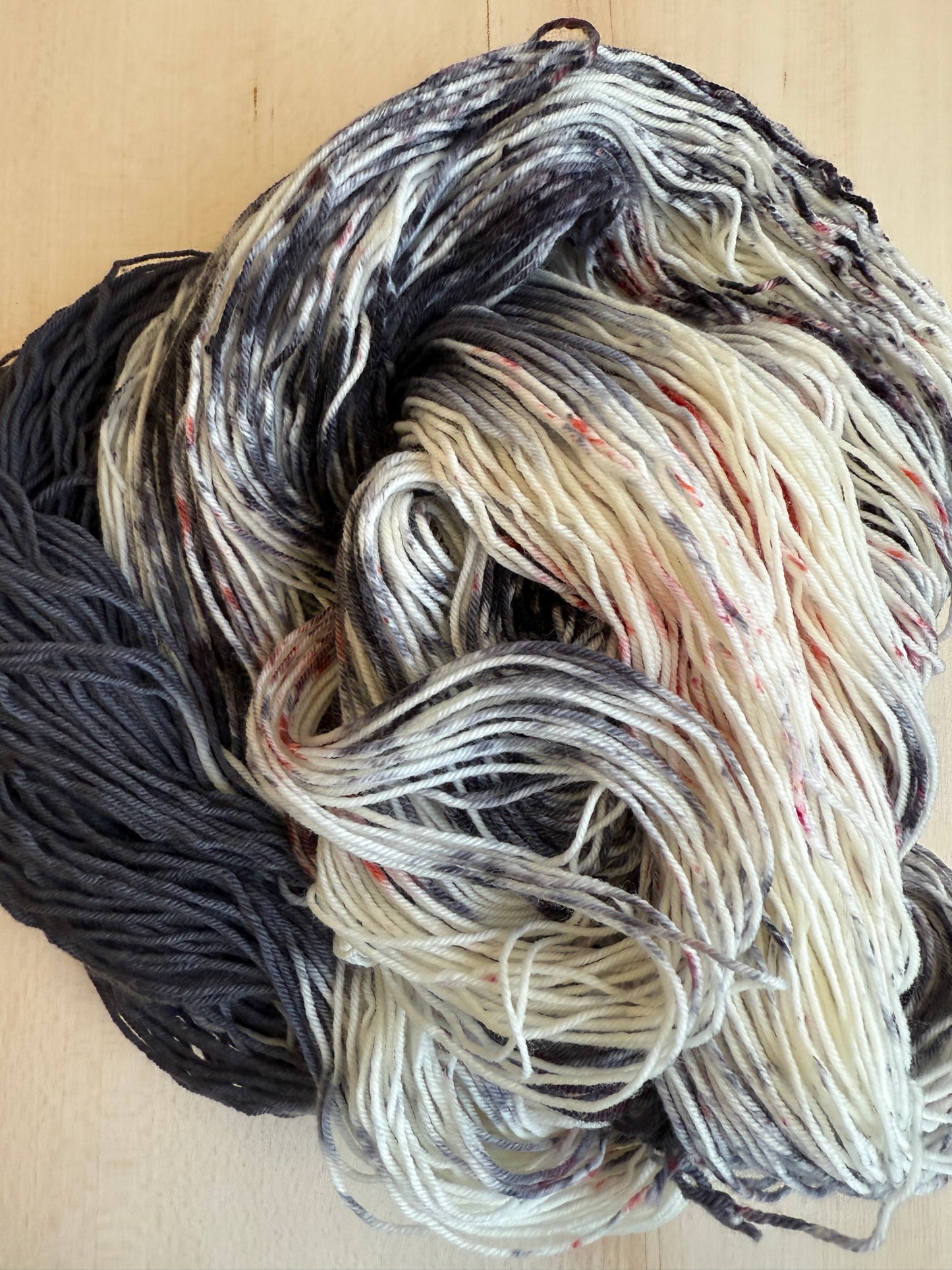 MN Common Loon Hand Dyed Yarn