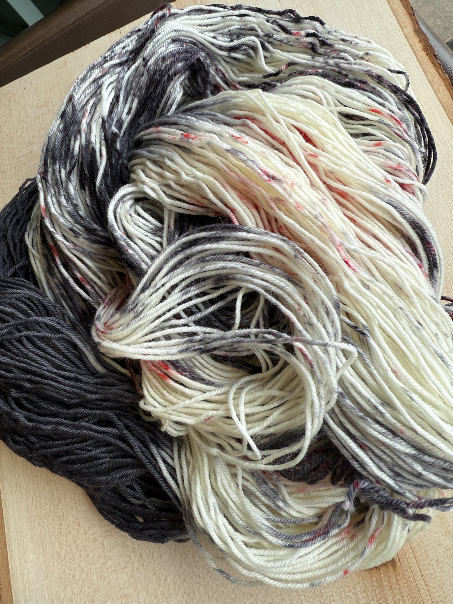 MN Common Loon Hand Dyed Yarn