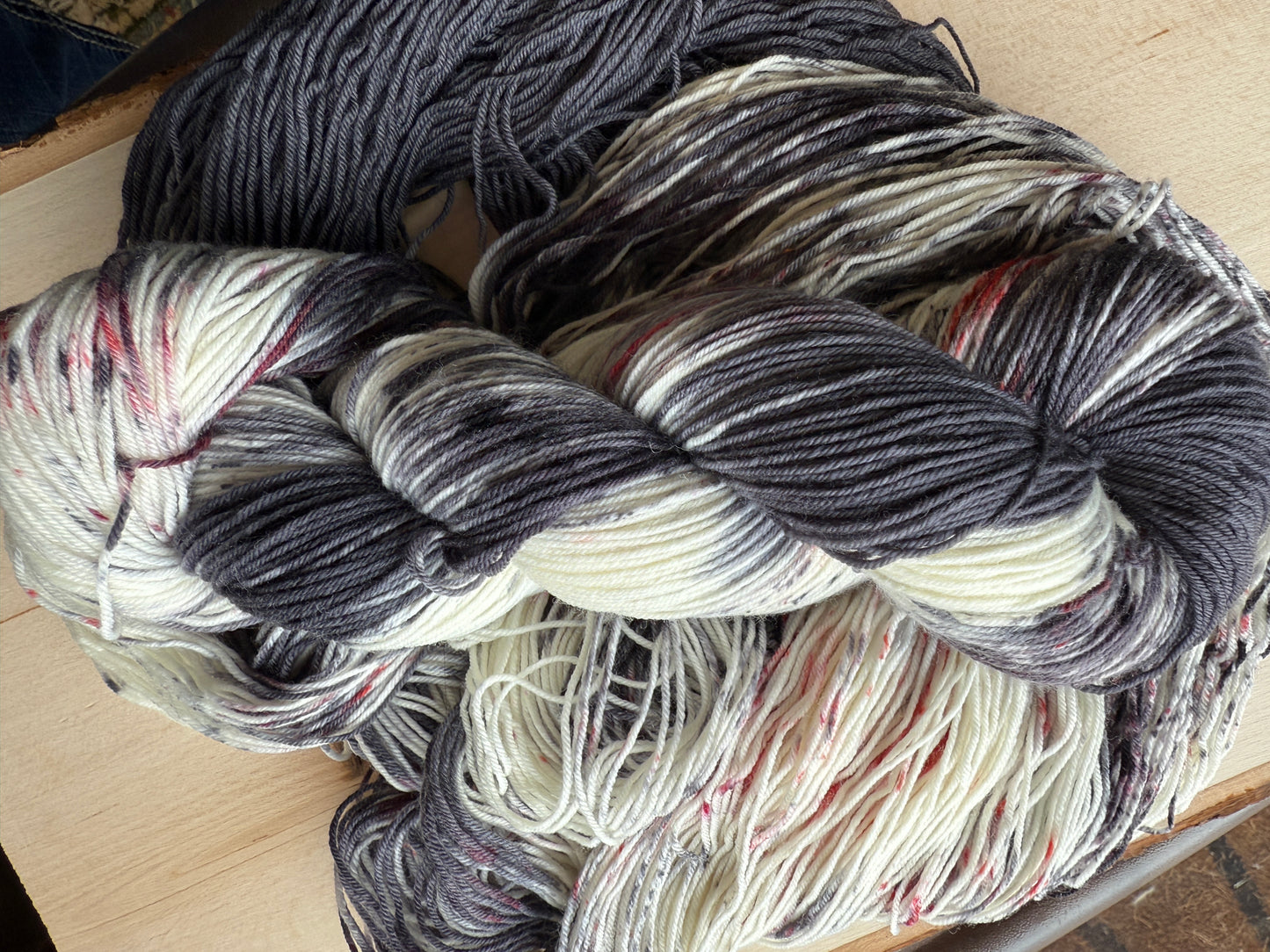 MN Common Loon Hand Dyed Yarn
