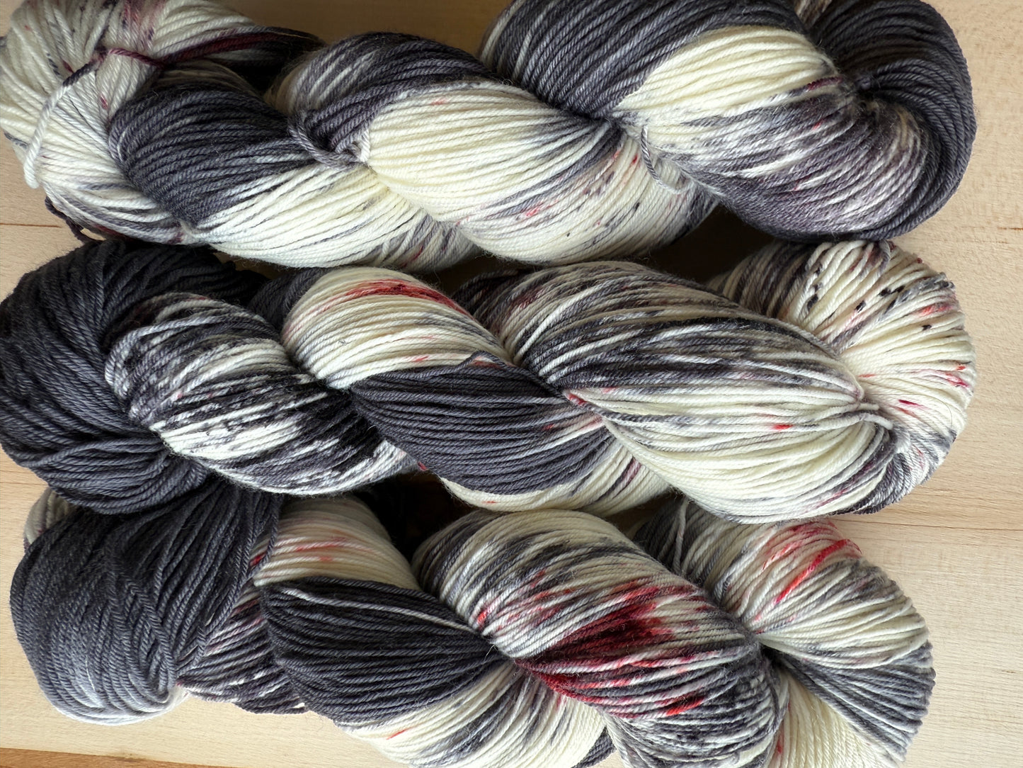 MN Common Loon Hand Dyed Yarn