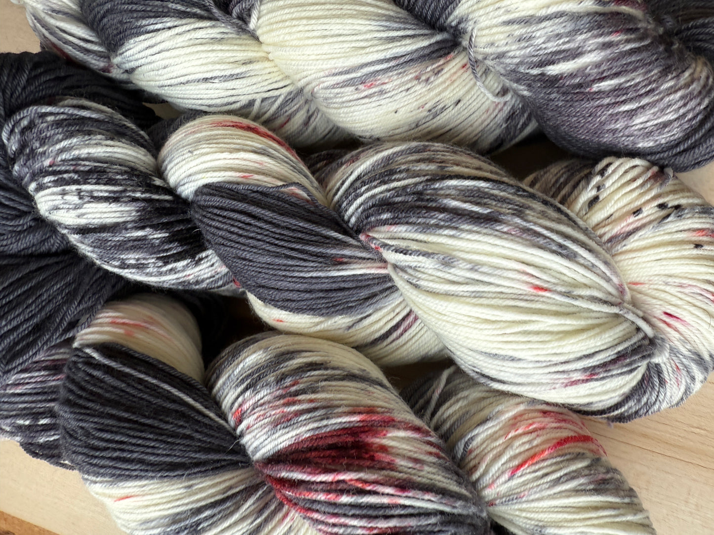 MN Common Loon Hand Dyed Yarn