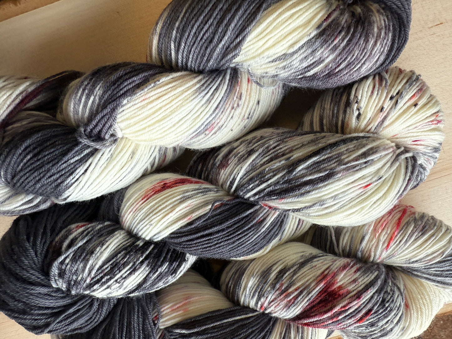 MN Common Loon Hand Dyed Yarn
