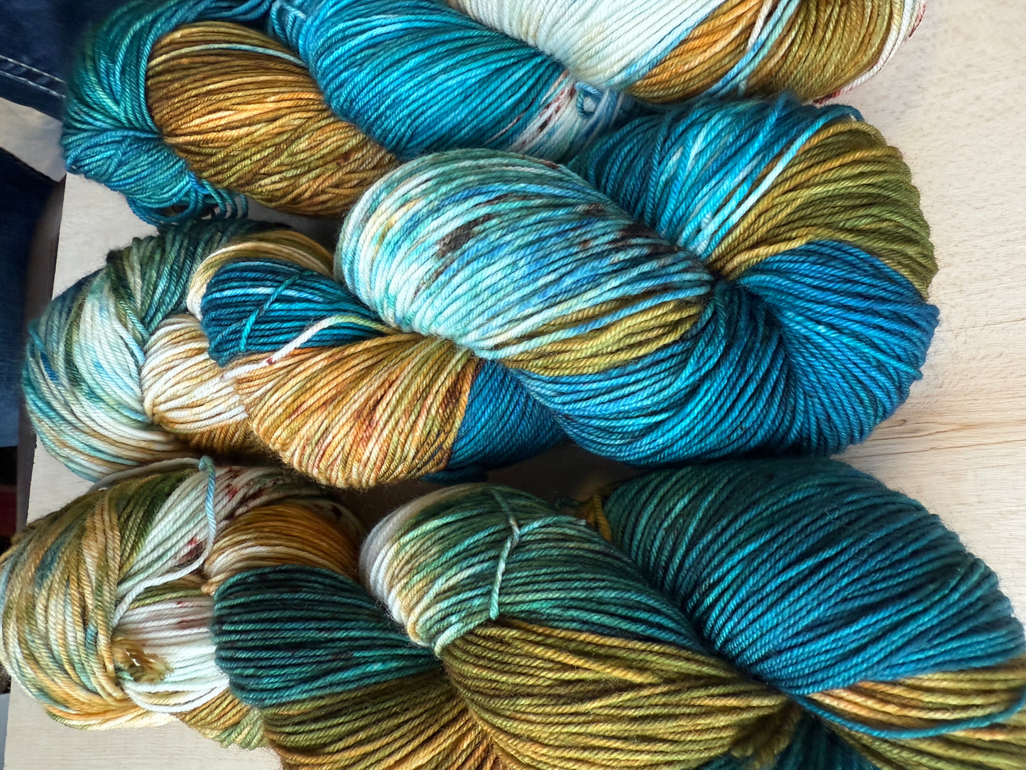 Life on the Lake Hand Dyed Yarn