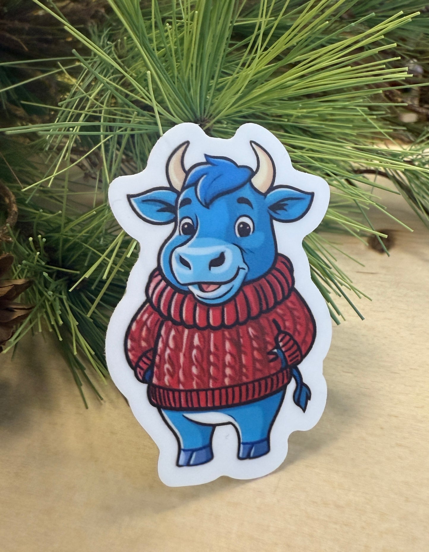 Babe the Blue Ox Sticker