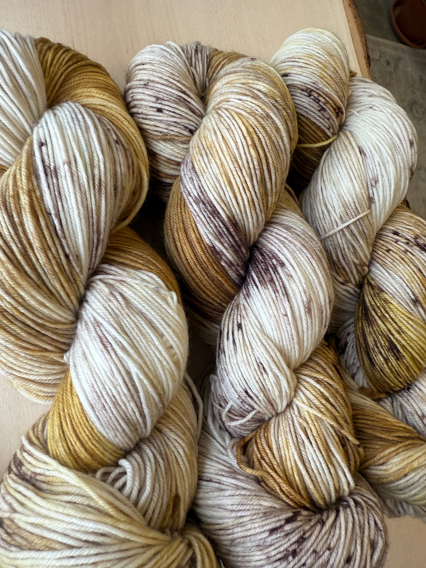 S’mores Hand Dyed Yarn