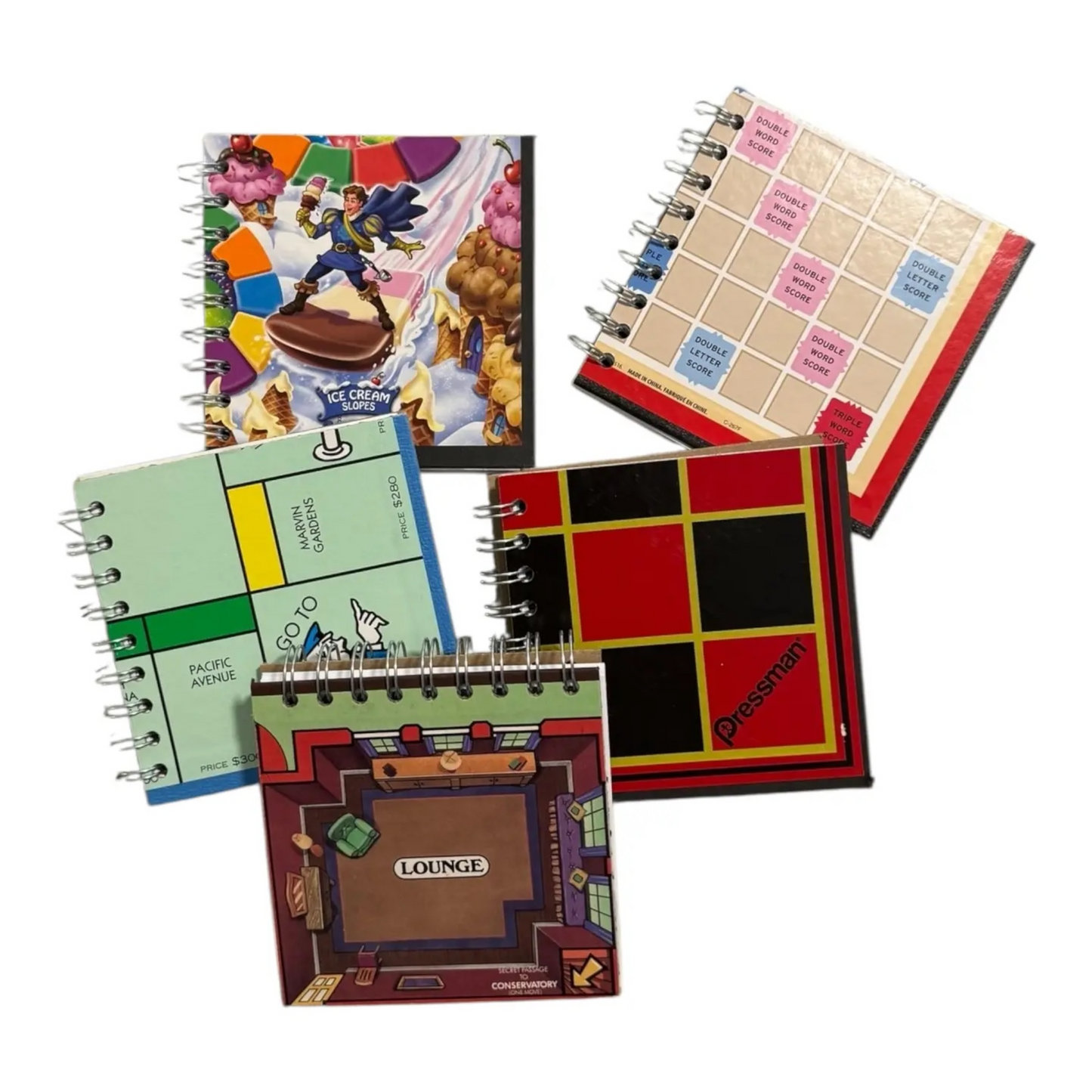 Upcycled Board Game Journal