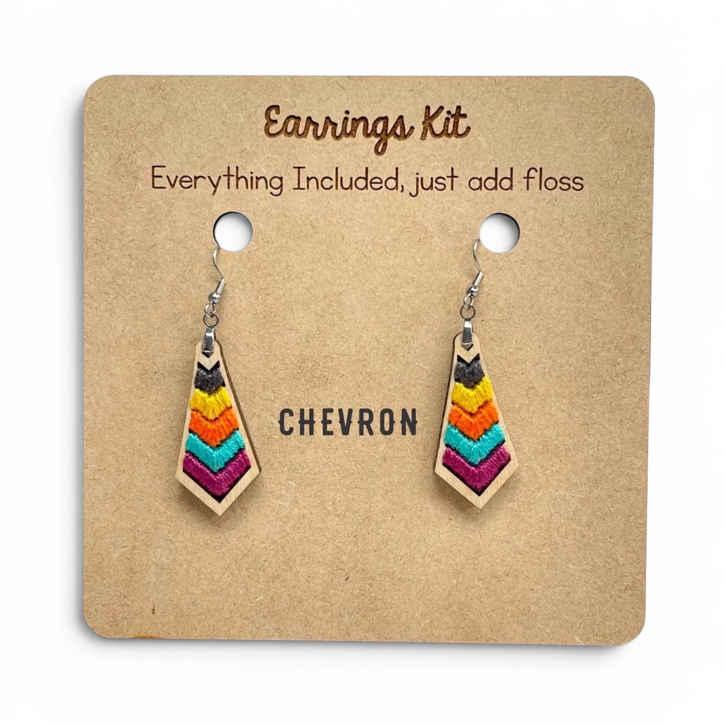 Make Your Own Embroidered Earrings