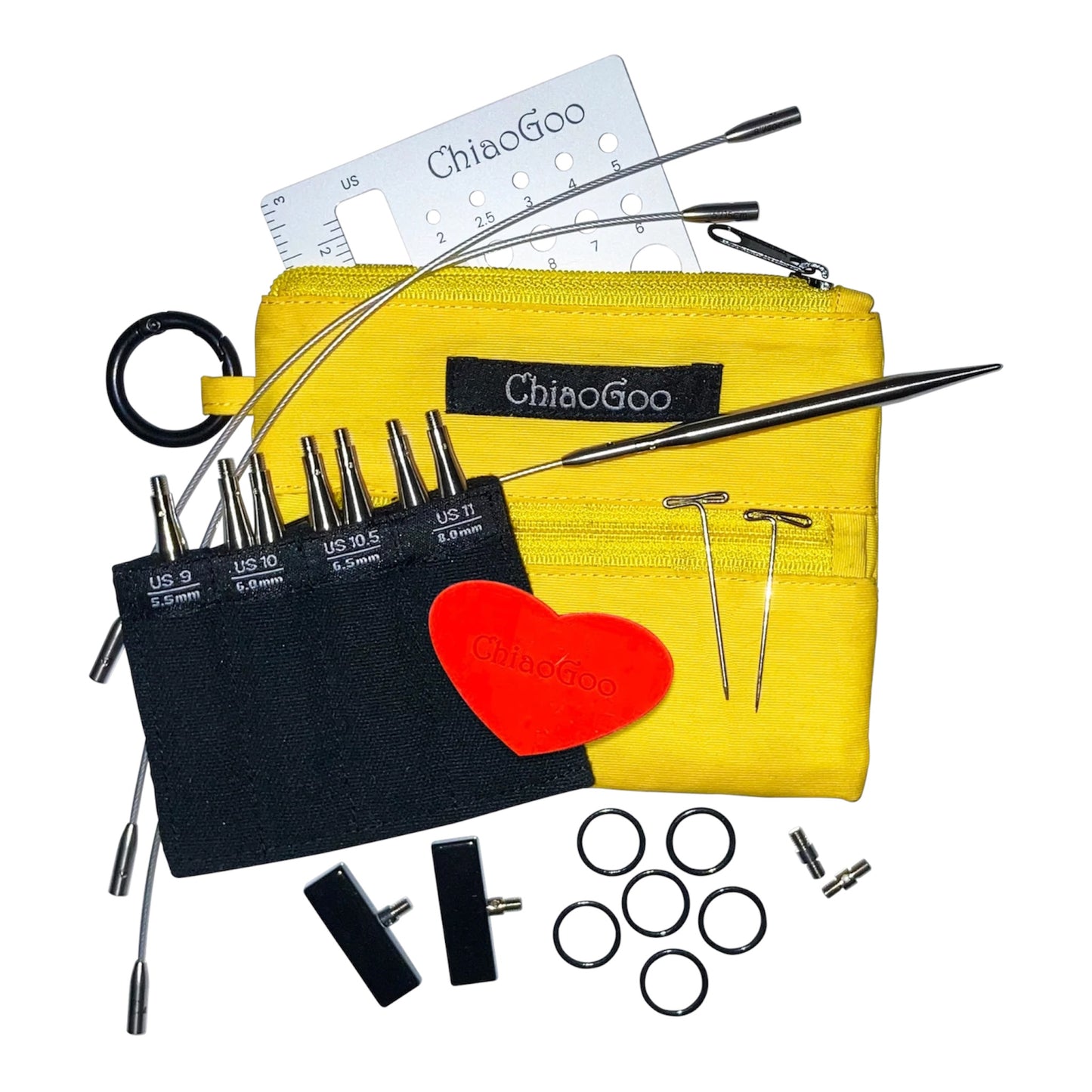ChiaoGoo Twist Mini Set US 9-11