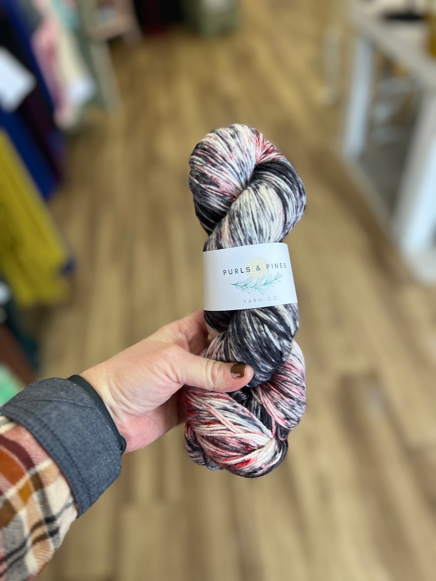 MN Common Loon Hand Dyed Yarn