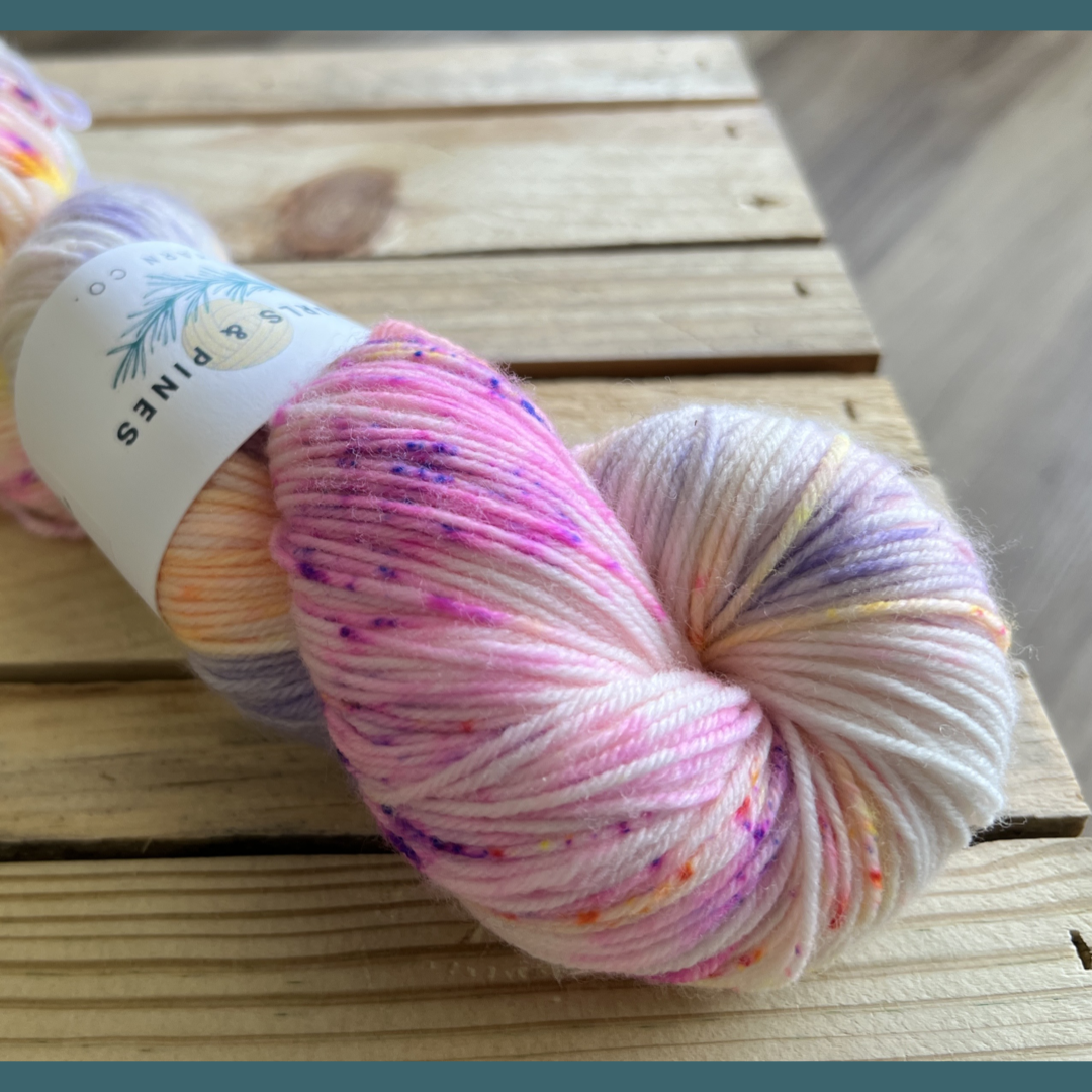 Pixie Dust Hand Dyed Yarn