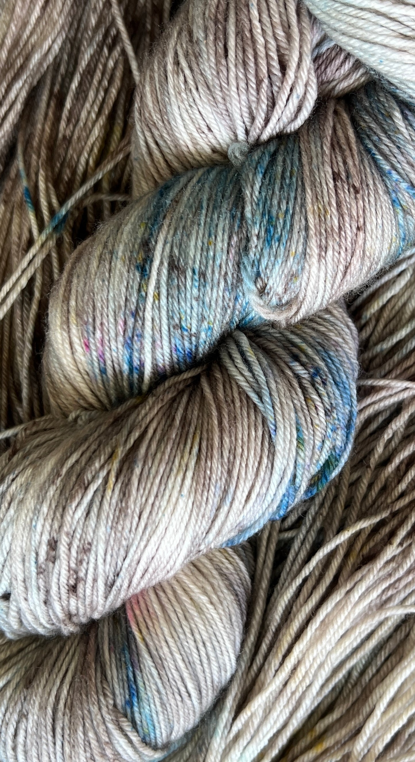 Shadows On the Lake Hand Dyed Yarn