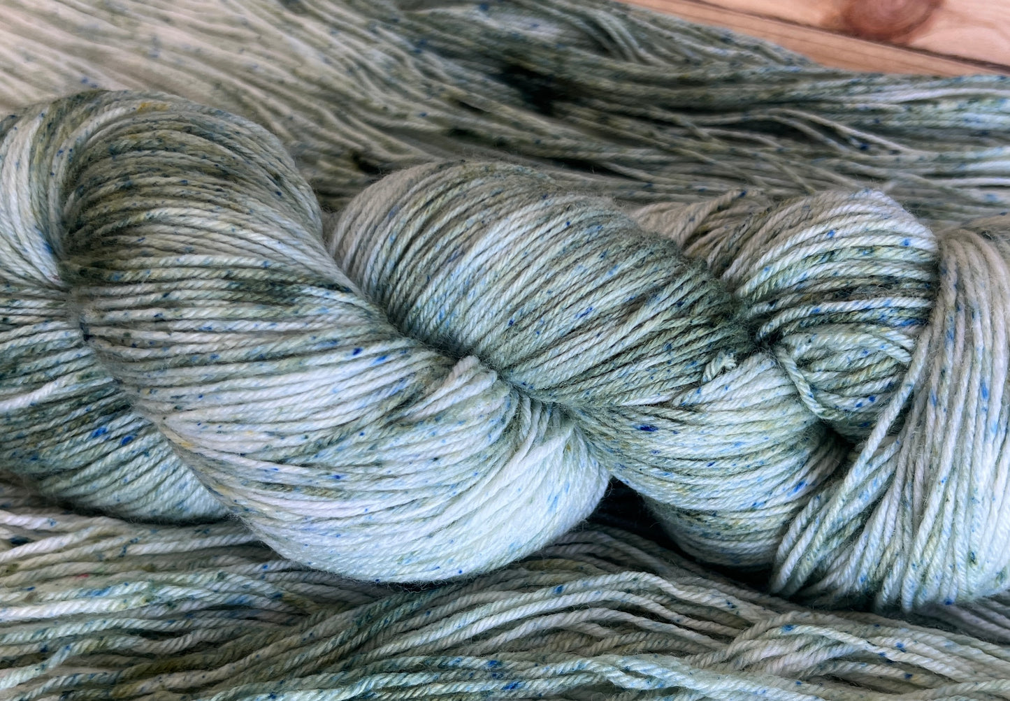 Sea Glass Hand Dyed Yarn