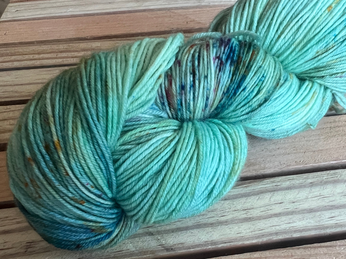 Ocean Waves Hand Dyed Yarn