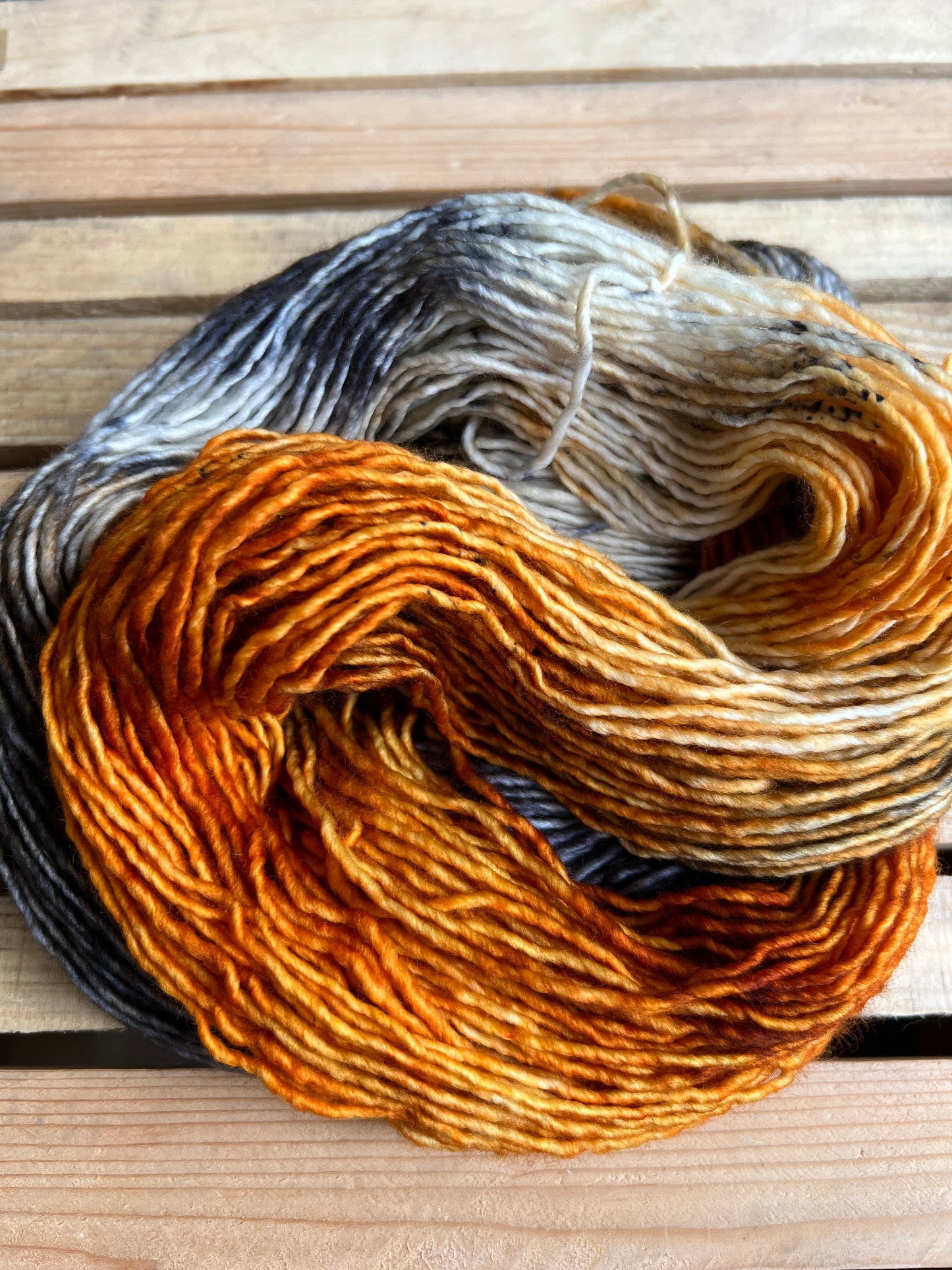 Trick-or-Treat Hand Dyed Yarn