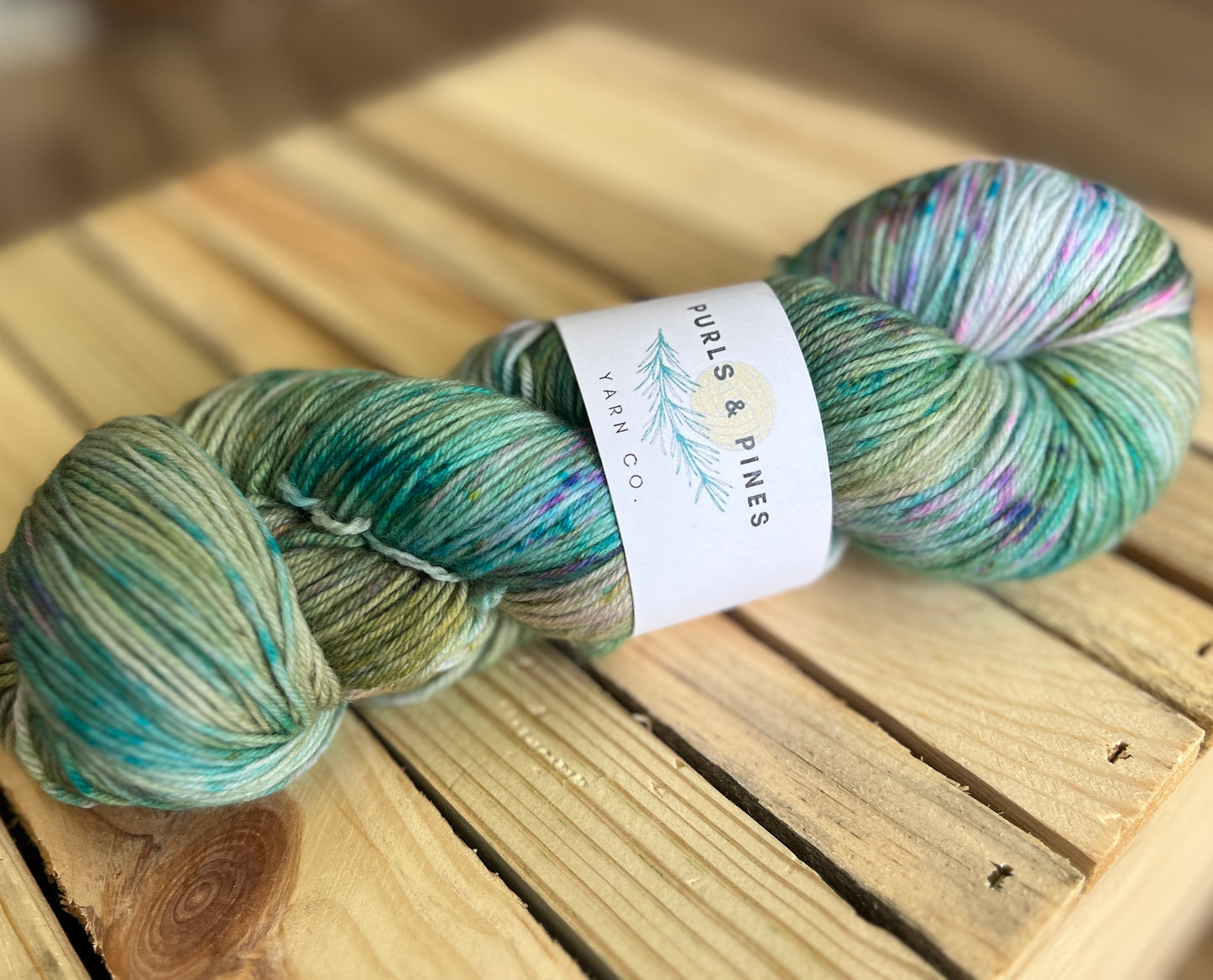 Spring is Coming Hand Dyed Yarn