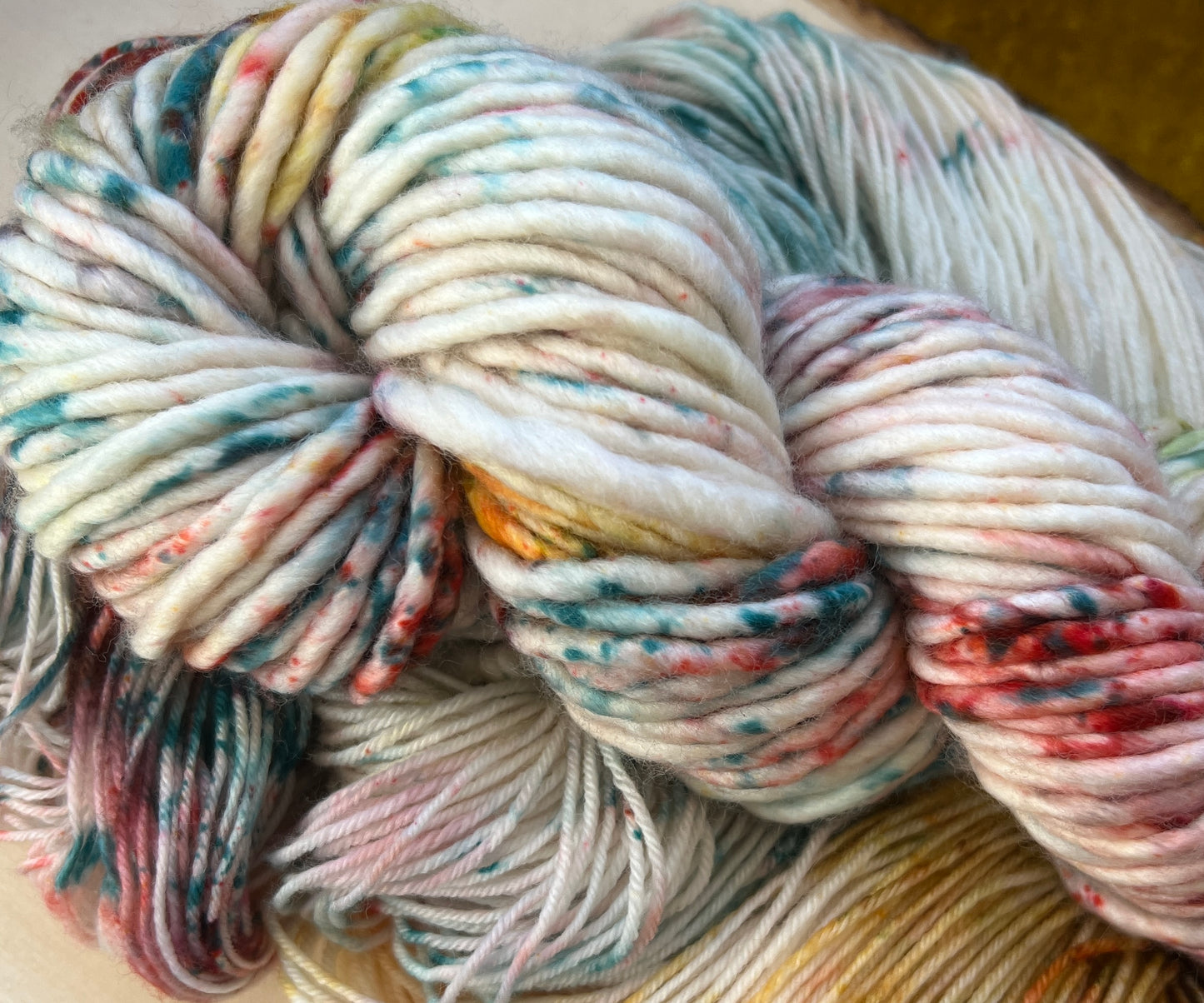 Confetti Hand Dyed Yarn