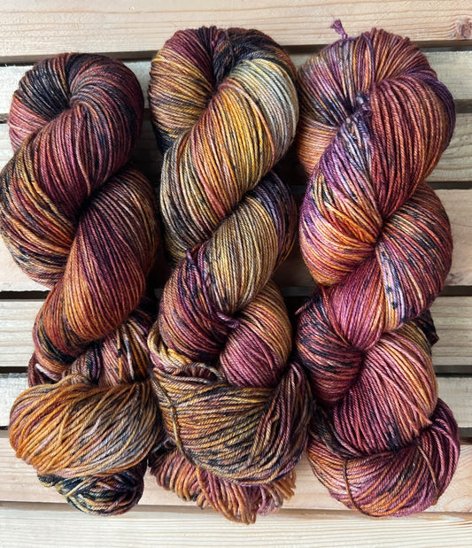 Minnesota Sunrise Hand Dyed Yarn