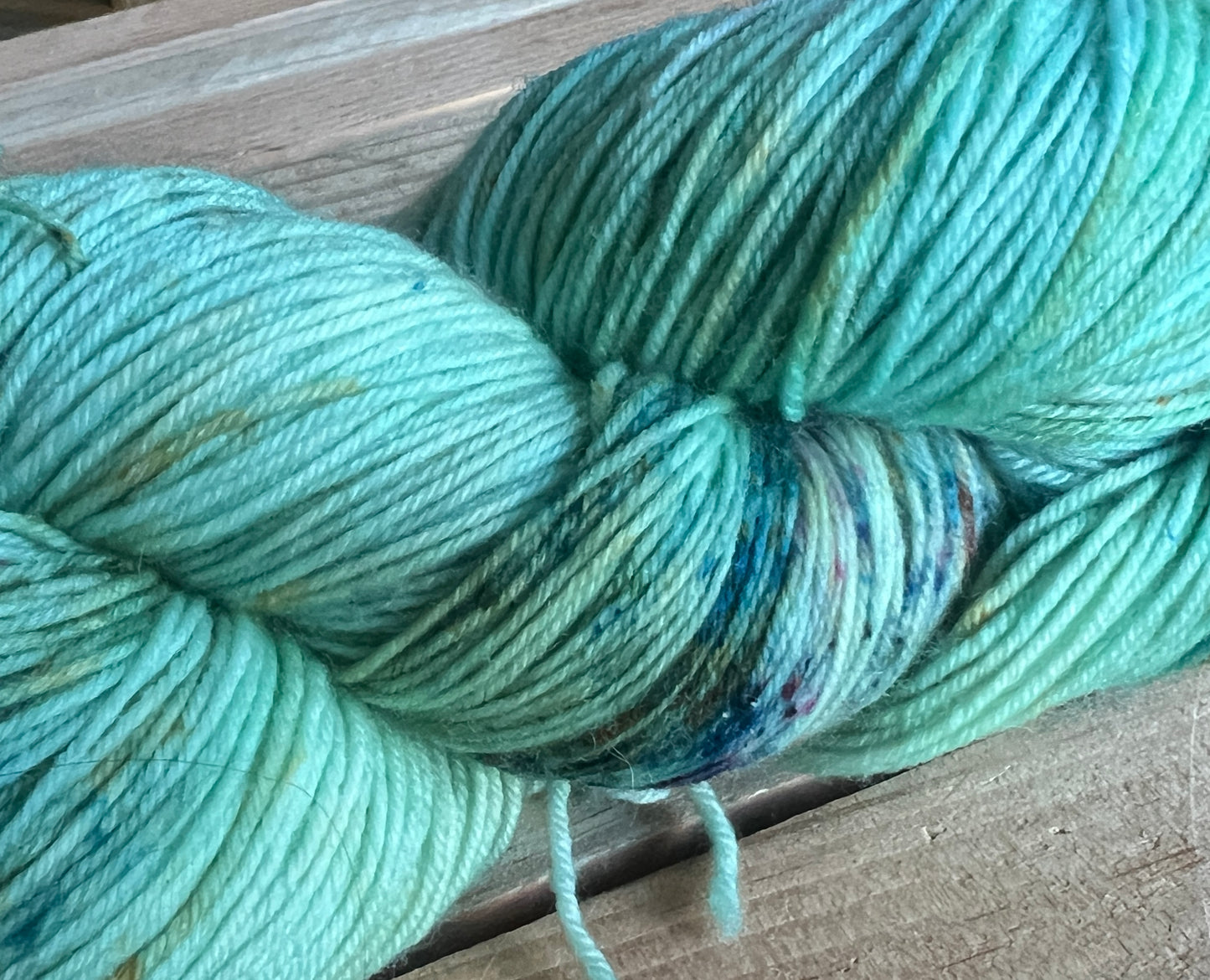 Ocean Waves Hand Dyed Yarn