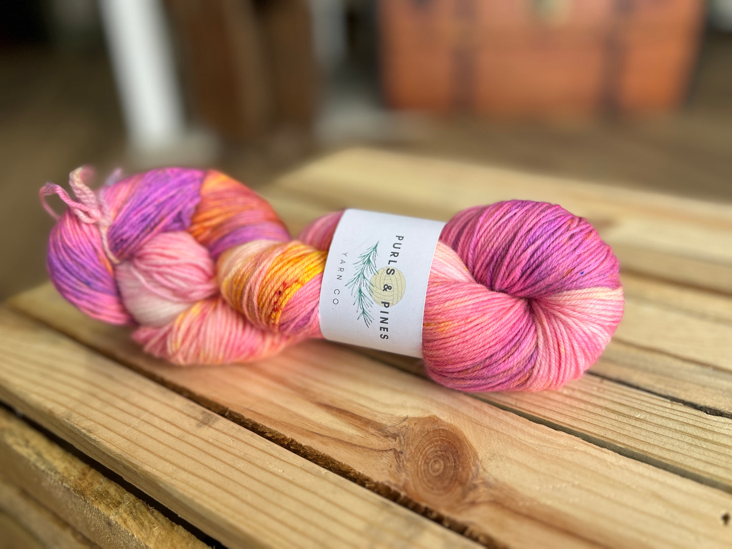 Pop Artist Hand Dyed Yarn