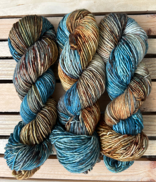 Desert Sunset Hand Dyed Yarn *Updated Color*