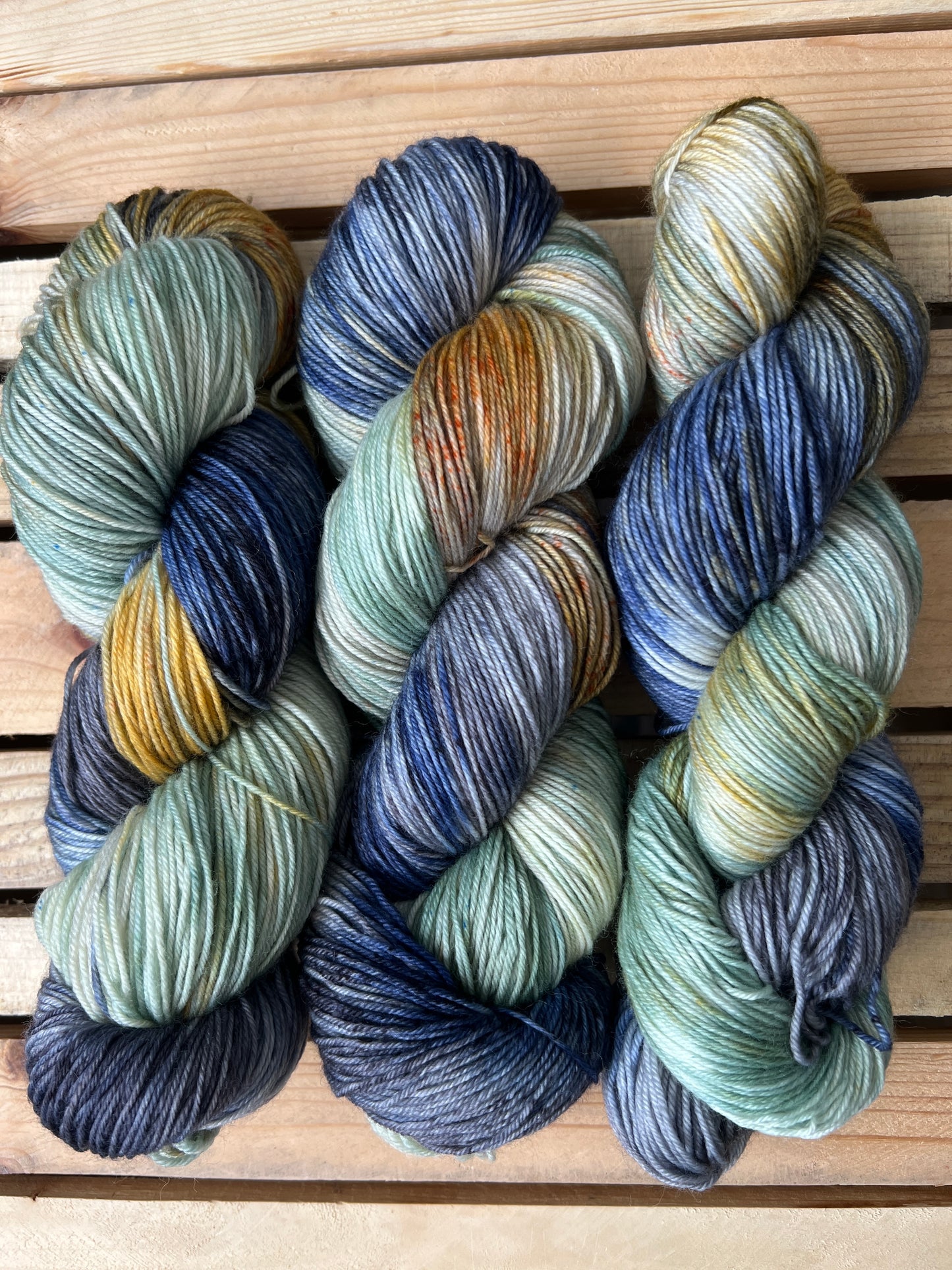 Misty Morning Hand Dyed Yarn