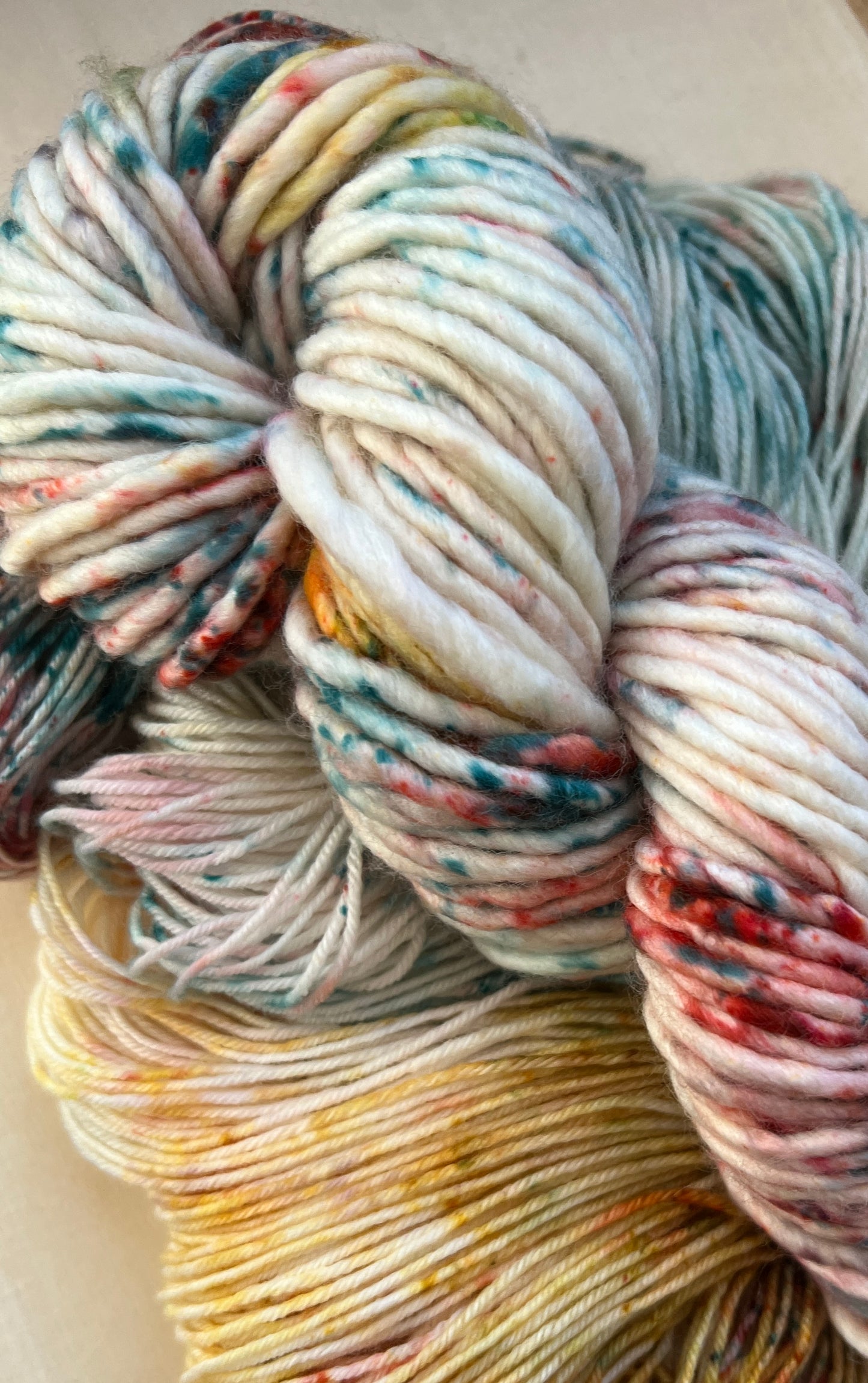 Confetti Hand Dyed Yarn