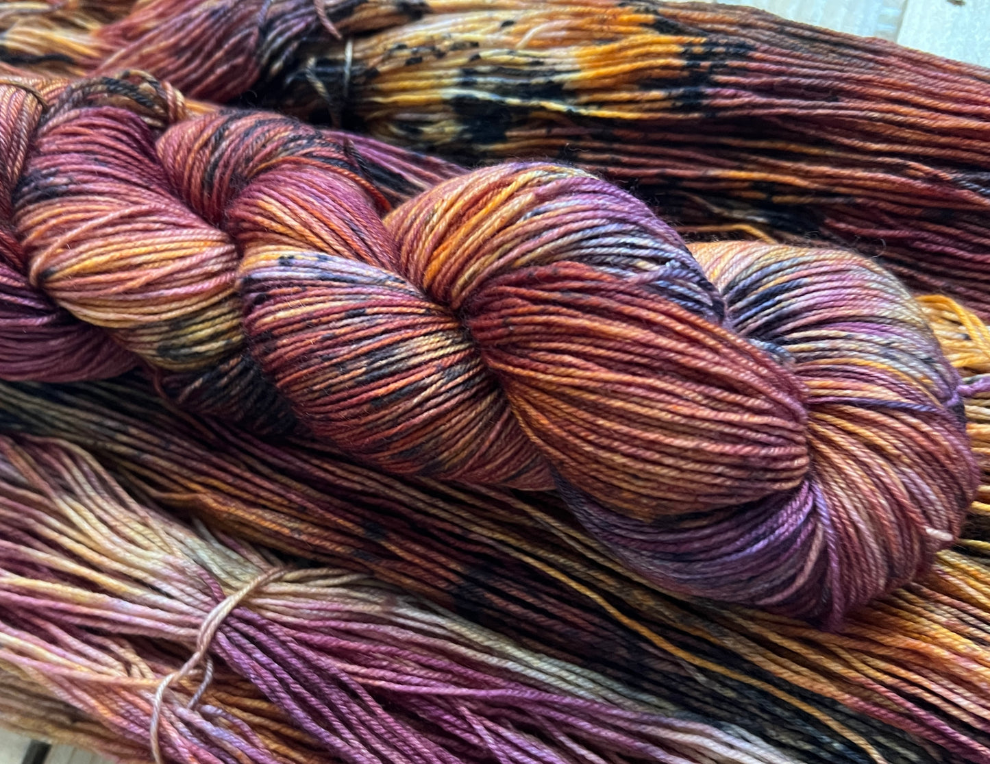 Minnesota Sunrise Hand Dyed Yarn