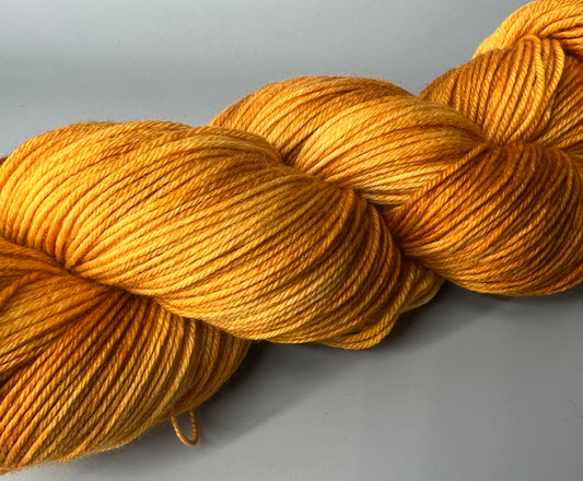 Spicy Mustard Hand Dyed Yarn