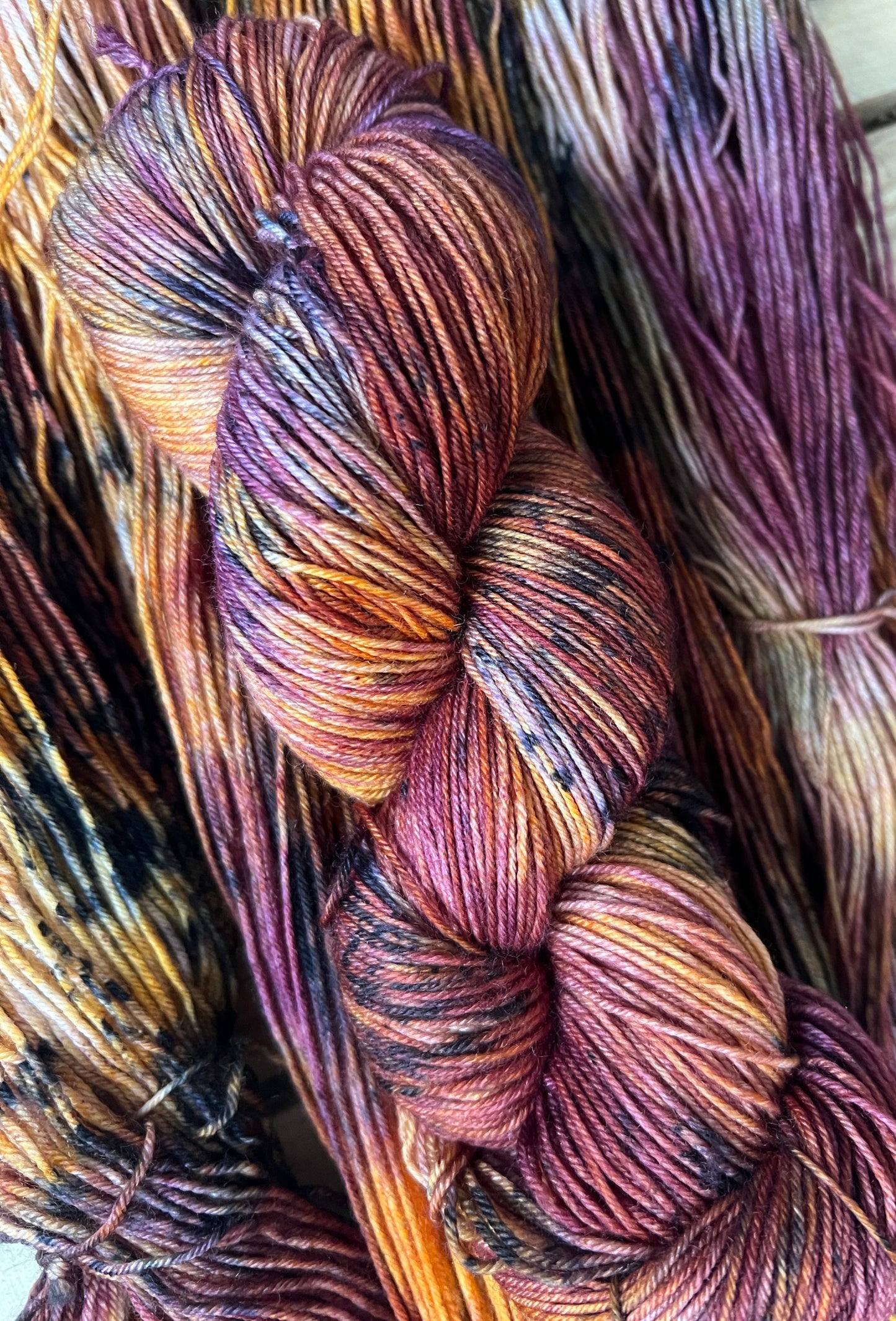 Minnesota Sunrise Hand Dyed Yarn