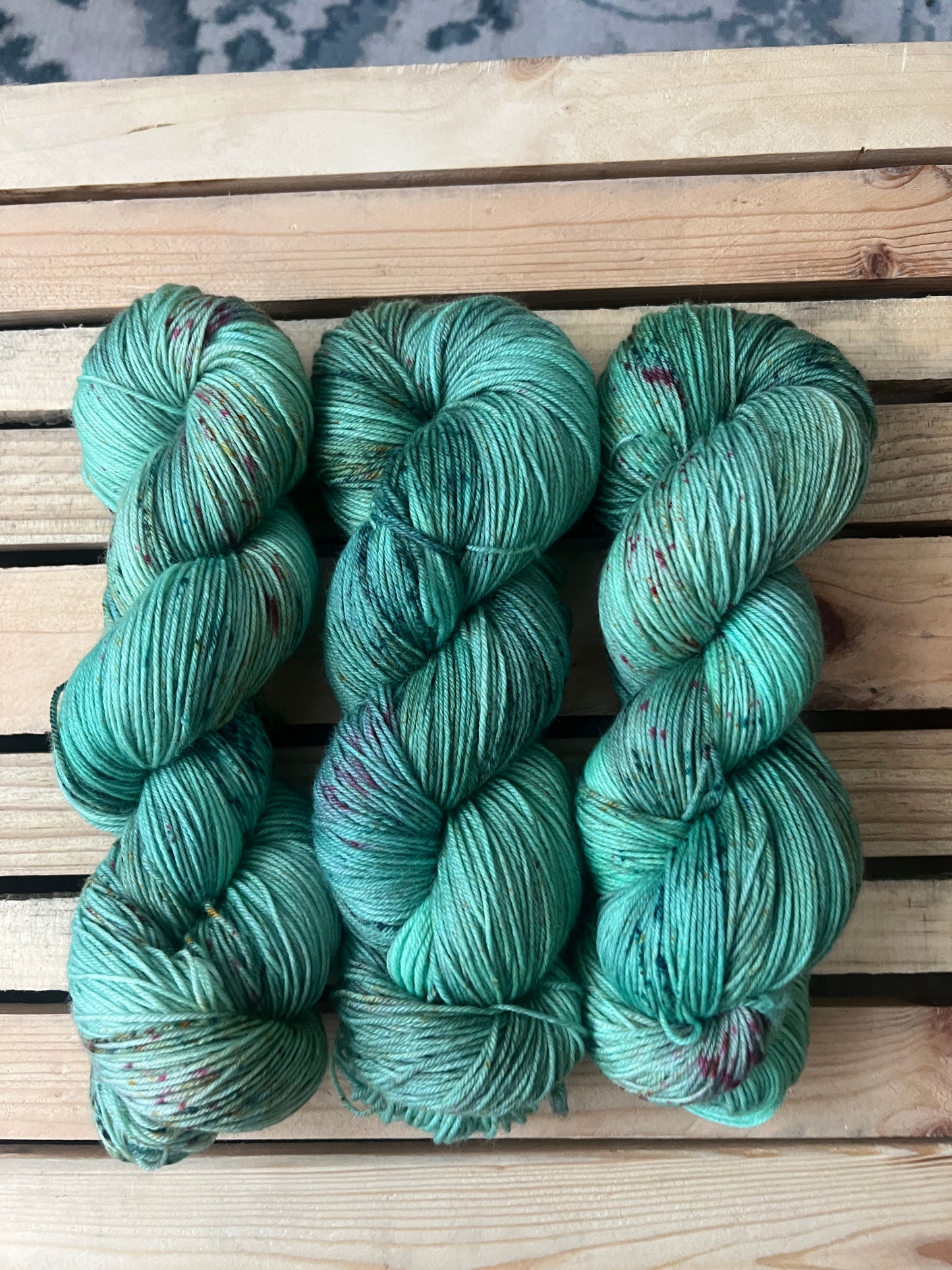 Ocean Waves Hand Dyed Yarn