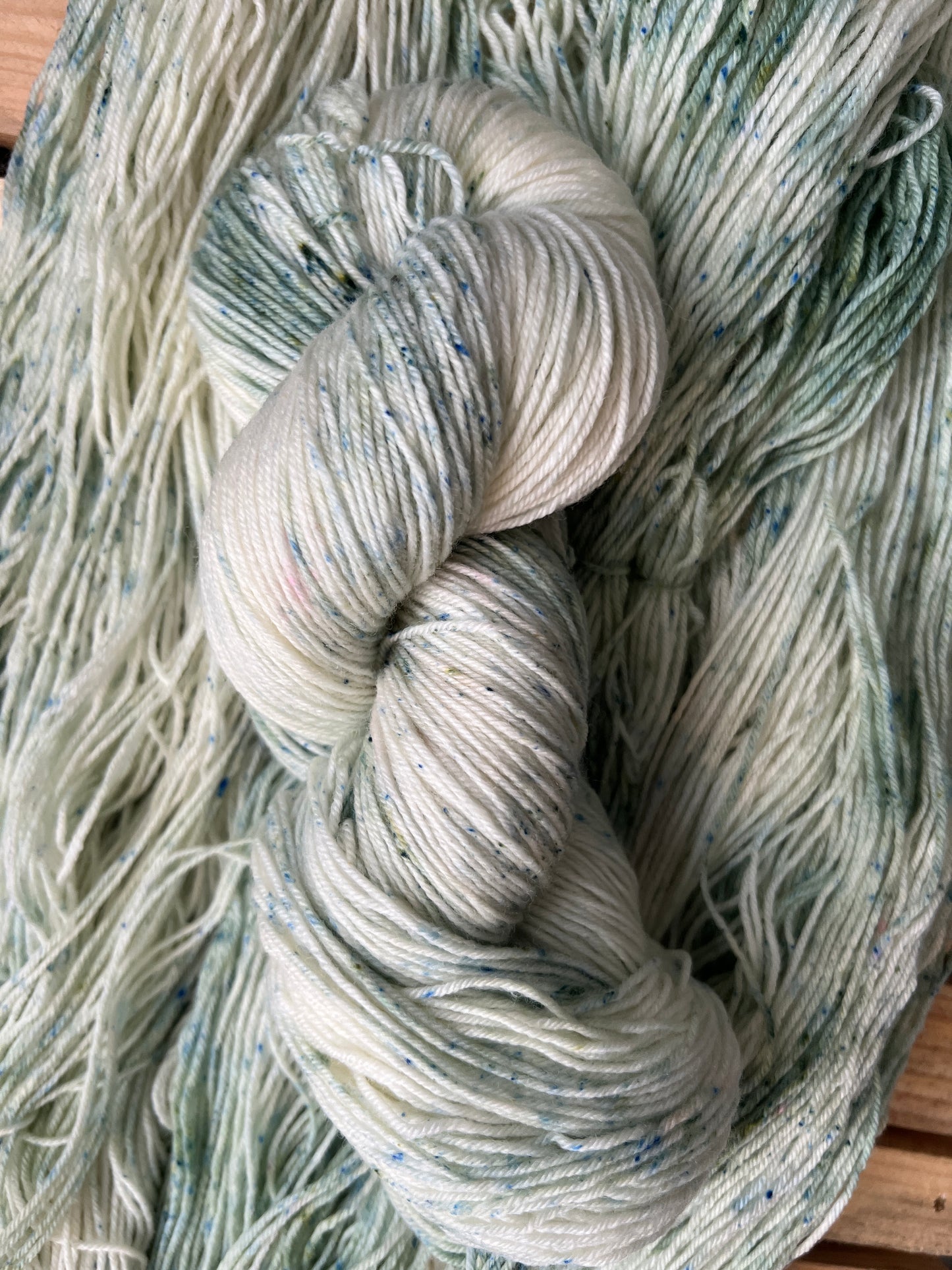 Sea Glass Hand Dyed Yarn