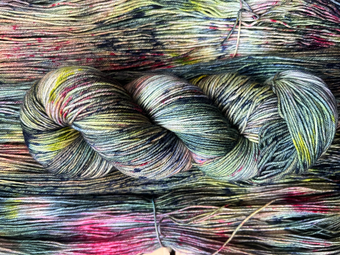 Juniper Berry Hand Dyed Yarn