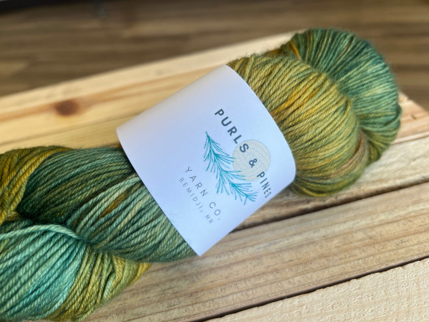 Forest Run Hand Dyed Yarn