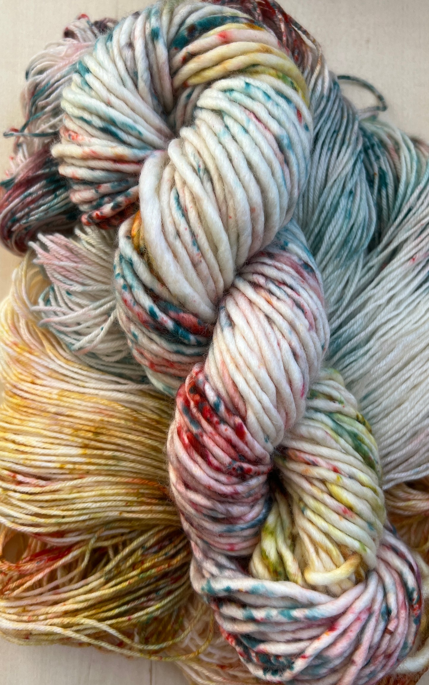 Confetti Hand Dyed Yarn