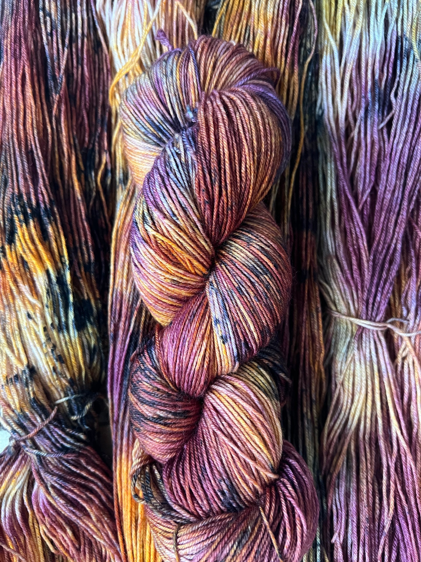 Minnesota Sunrise Hand Dyed Yarn